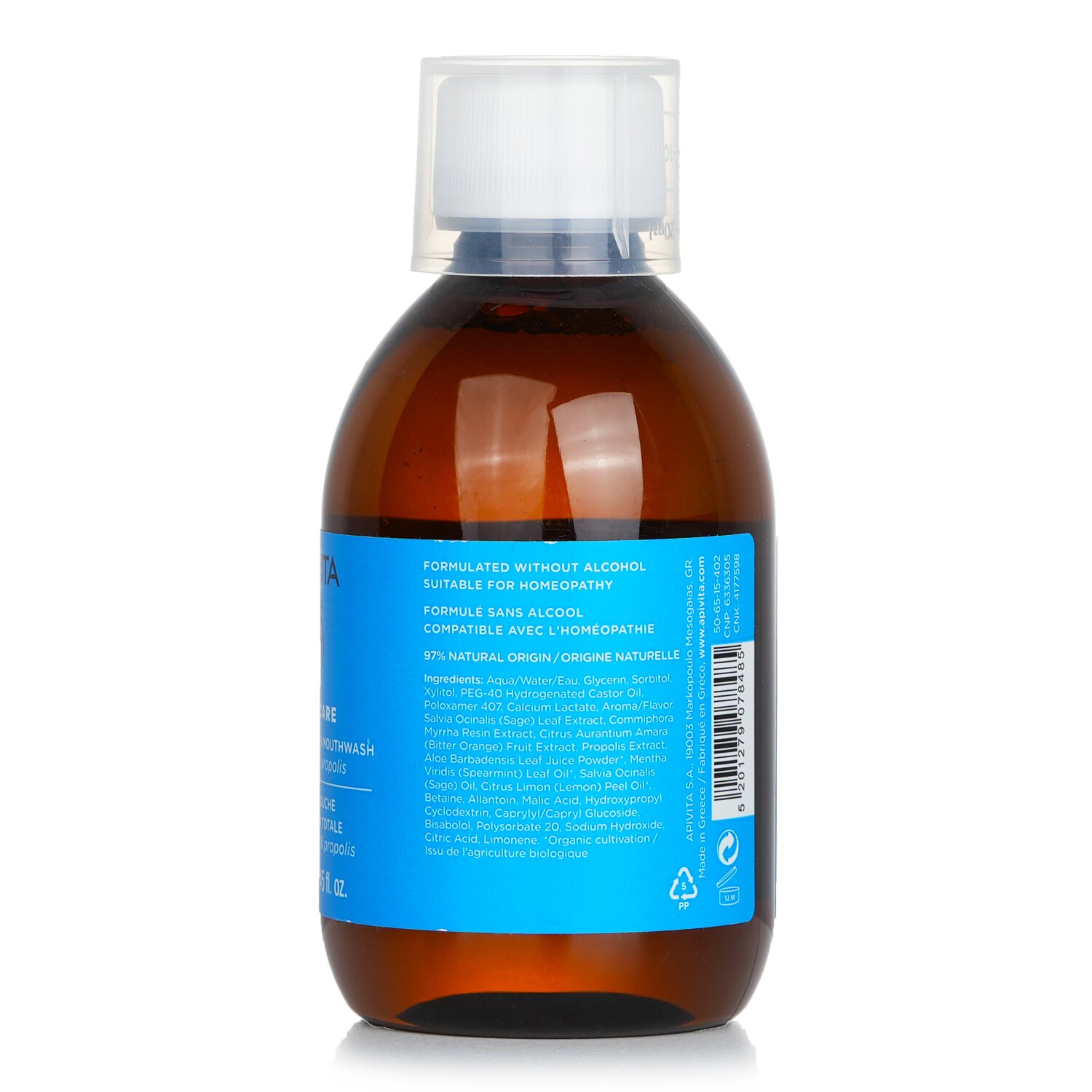 Apivita Total Protection Mouthwash with Spearmint & Propolis 250ml/8.45oz