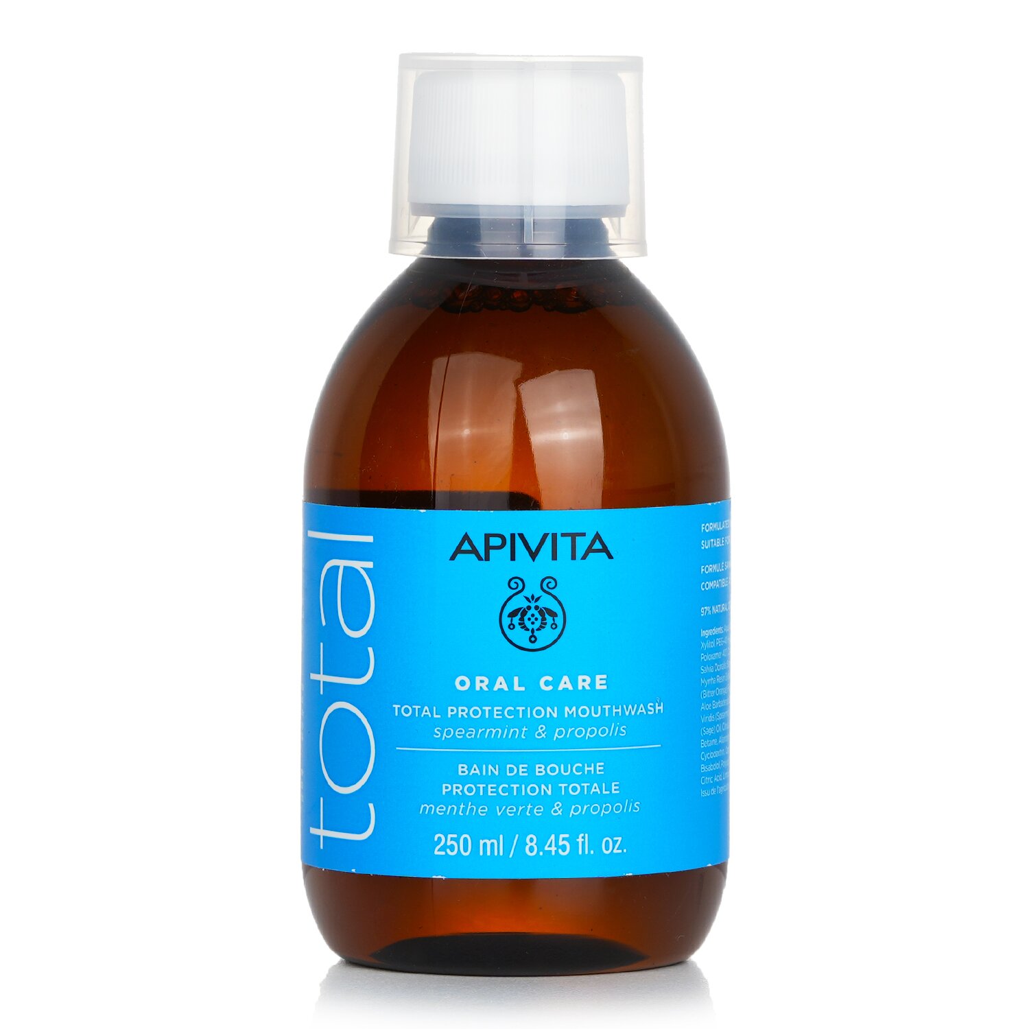 Apivita Total Protection Mouthwash with Spearmint & Propolis 250ml/8.45oz