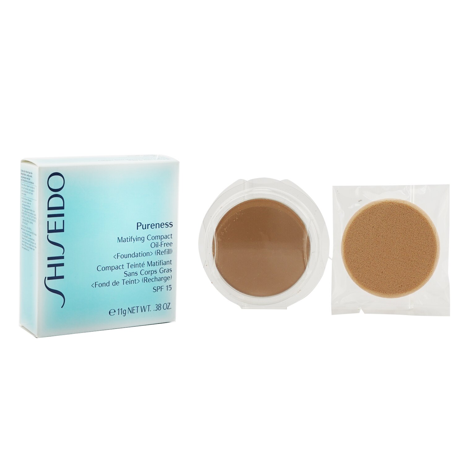 Shiseido Pureness Matifying Compact Oil Free SPF 15 Refill 11g/0.38oz
