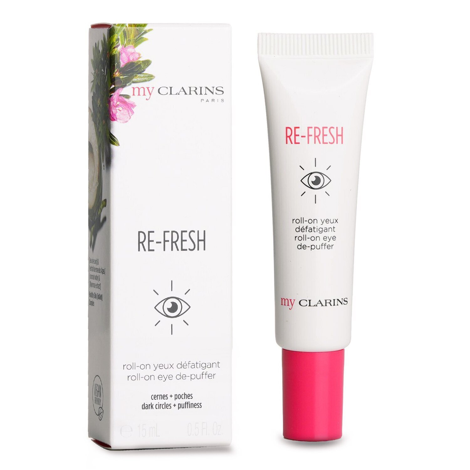 Clarins My Clarins Re-Fresh Roll-On Eye De-Puffer 15ml/0.5oz