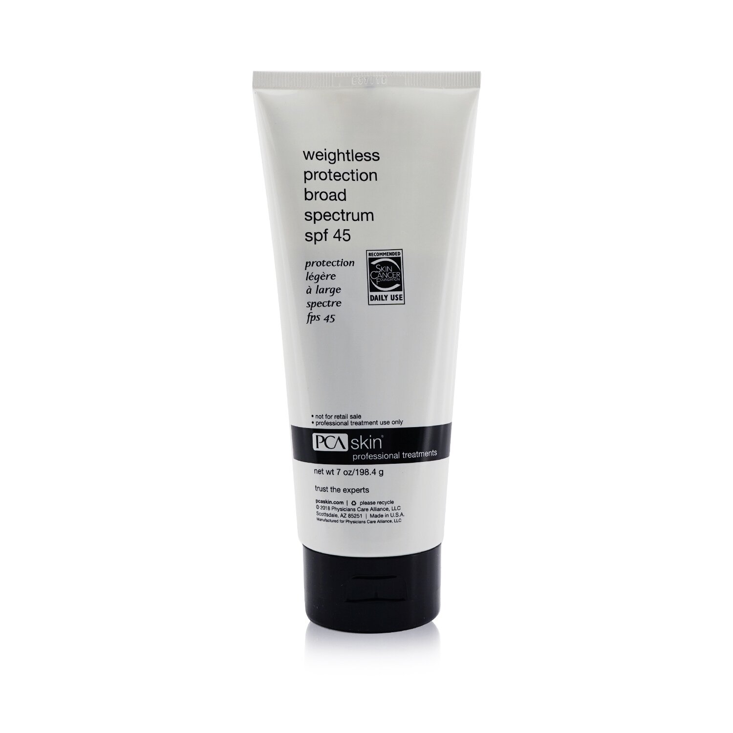 PCA Skin Weightless Protection Broad Spectrum SPF45 (Salon Size) (Exp. Date: 09/2021) 198.4g/7oz