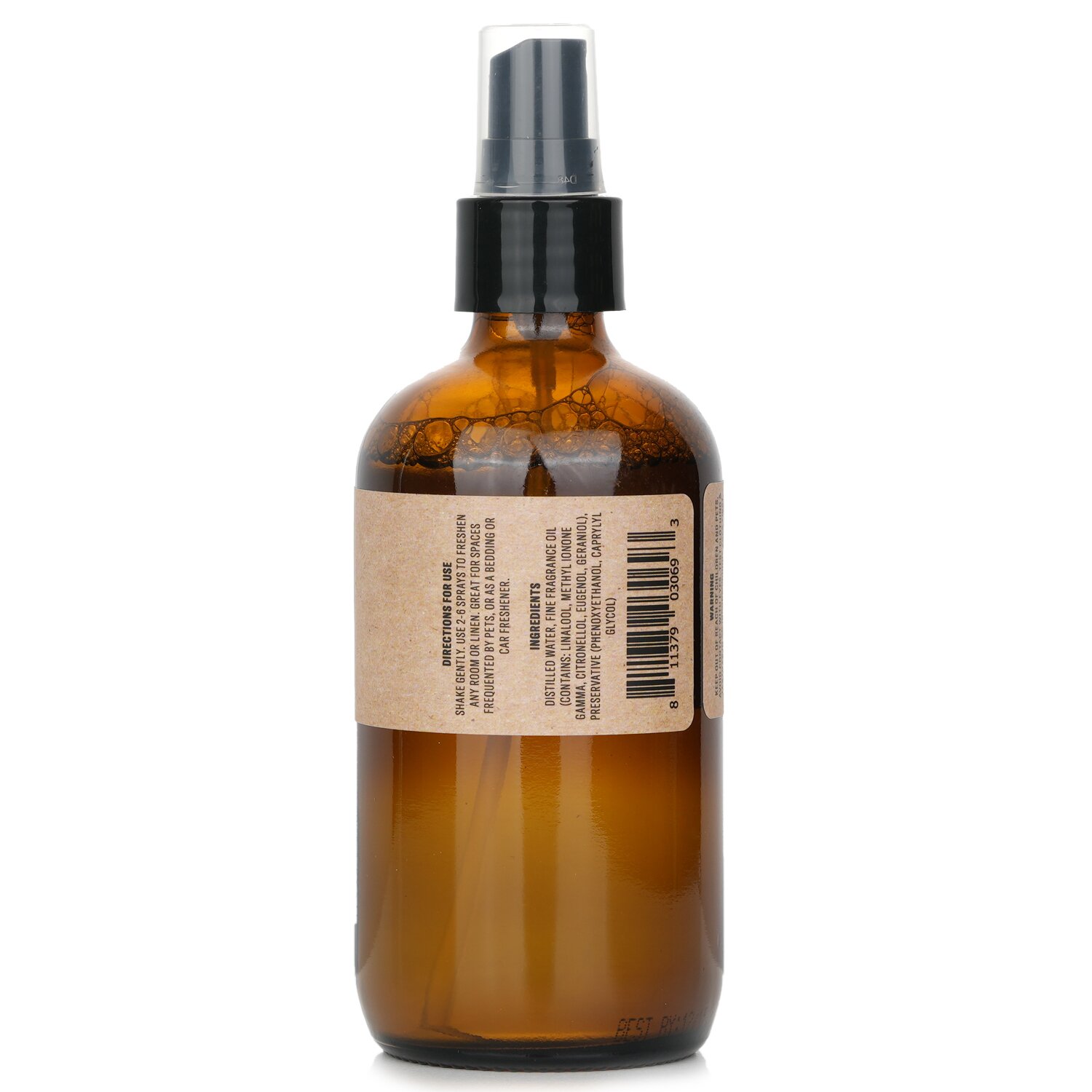 P.F. Candle Co. Spray de Cuarto & Linos - Sandalwood Rose 229ml/7.75oz