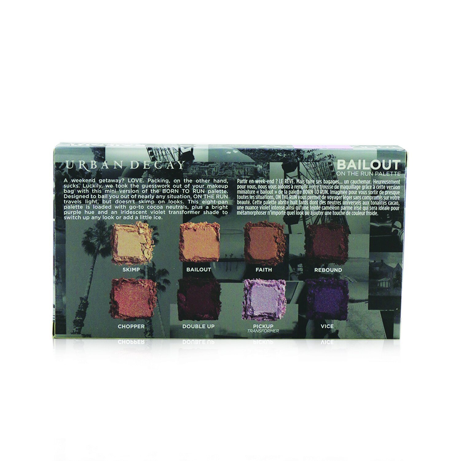 Urban Decay On The Run Paleta de Sombras de Ojos (8x Sombras de Ojos) 8x0.8g/0.02oz