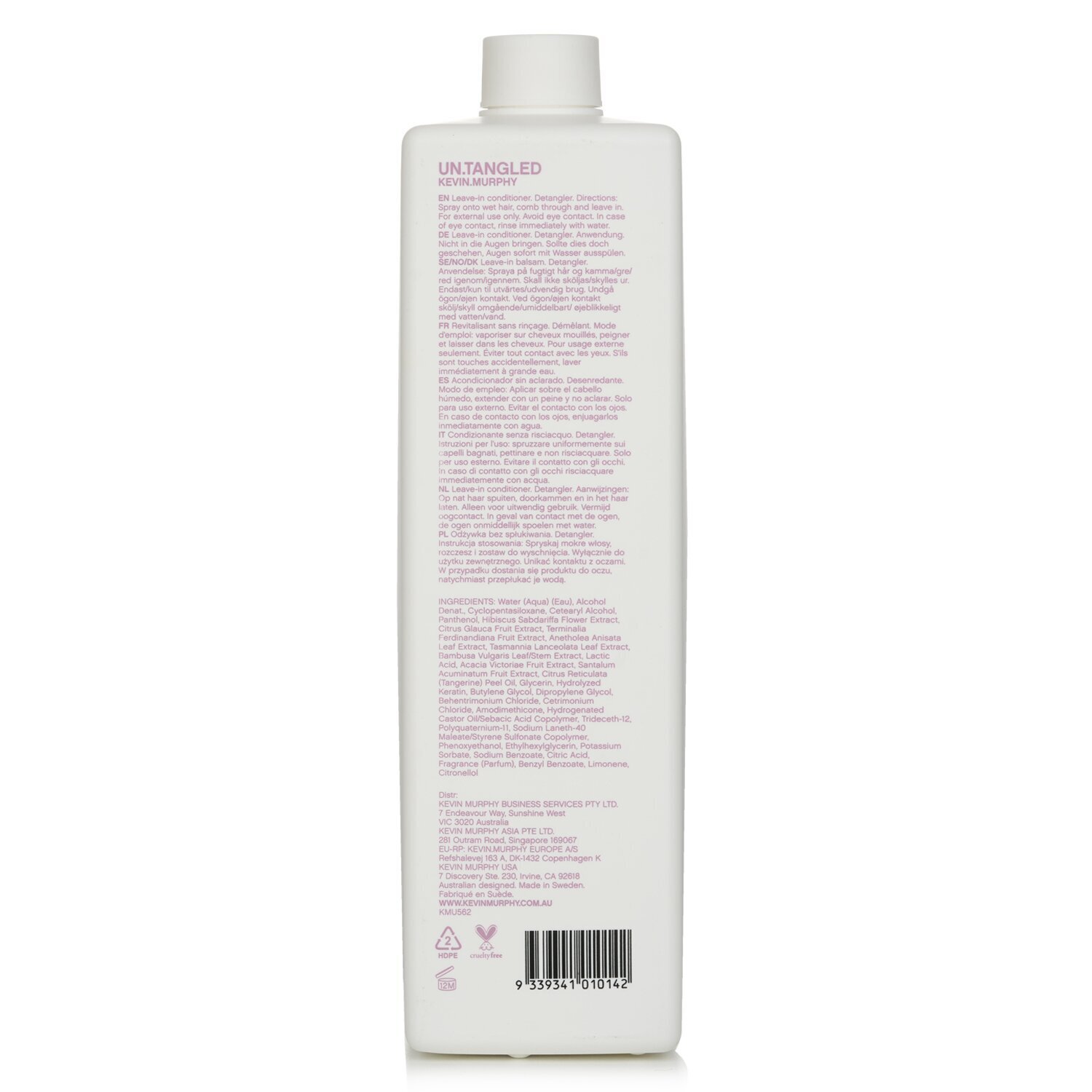 Kevin.Murphy Un.Tangled (Leave-In Conditioner) 1000ml/33.8oz