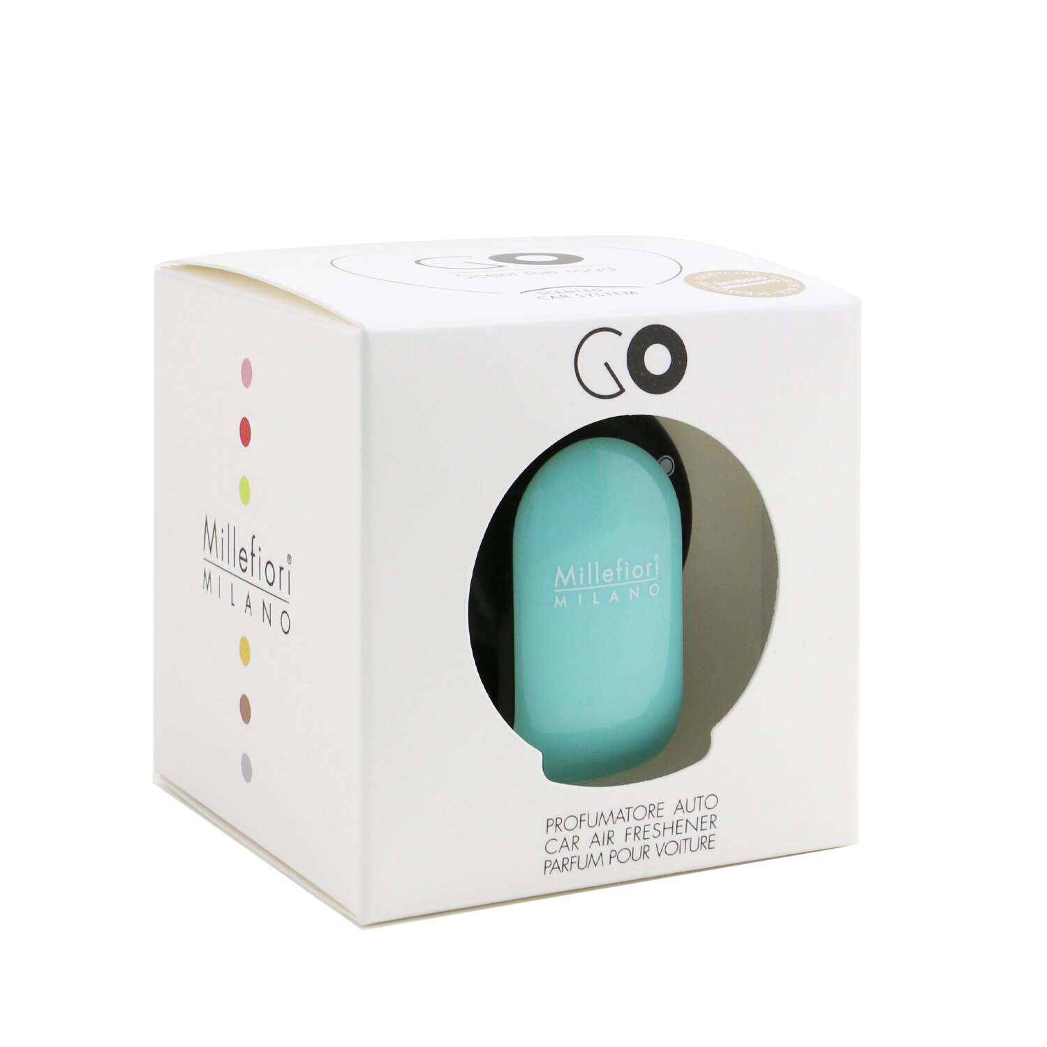 米兰菲丽 Millefiori 车载香熏 - 佛手柑檀香 (海蓝色) 4g/0.14oz