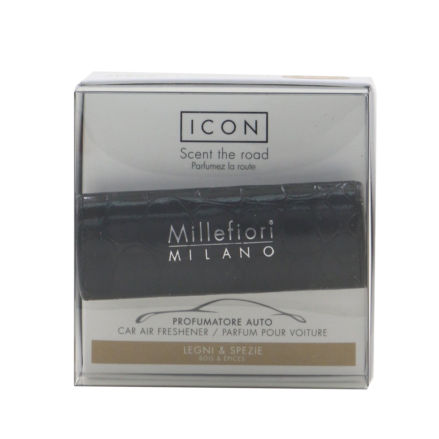 Millefiori Icon Urban Car Air Freshener - Legni E Spezie 1pc