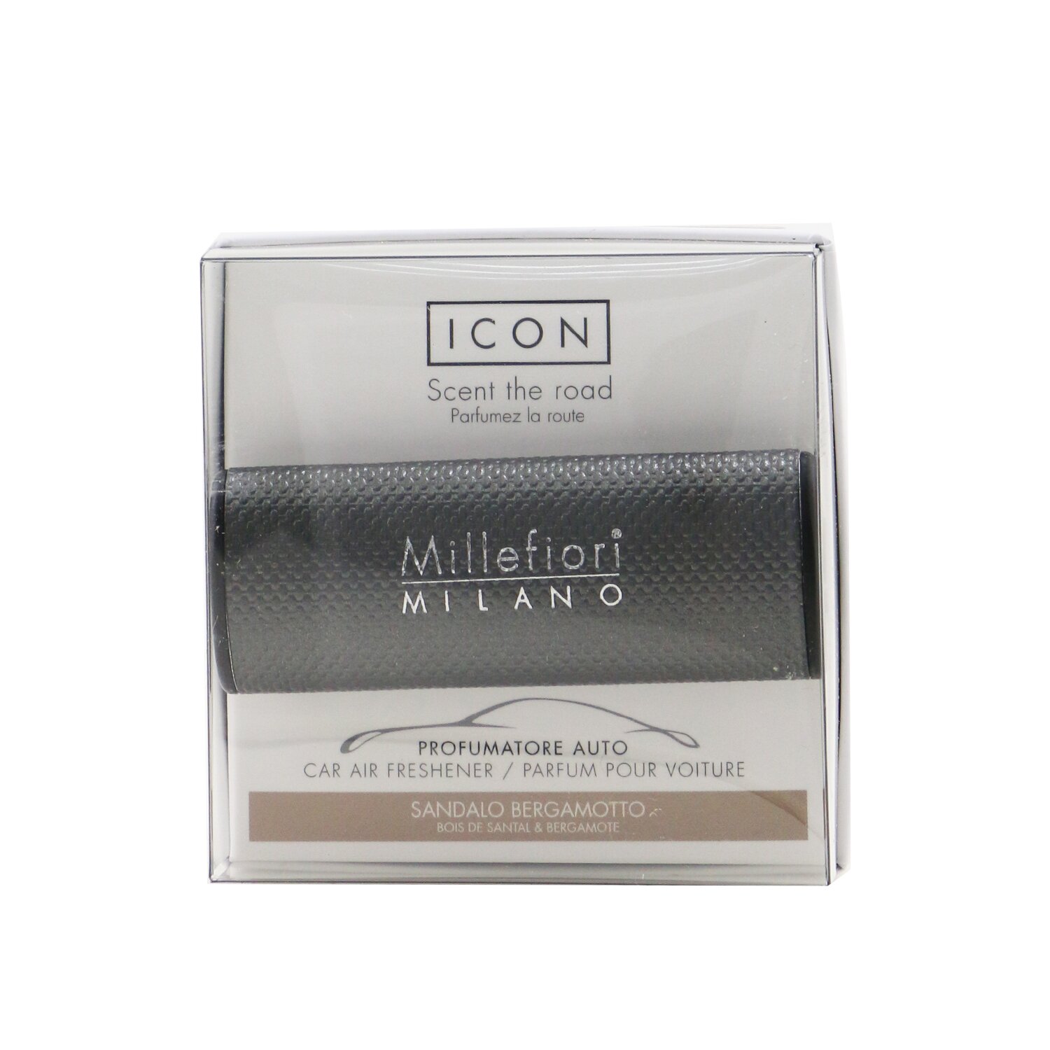 Millefiori Icon Urban Ambientador de Carro - Sandalo Bergamotto 1pc