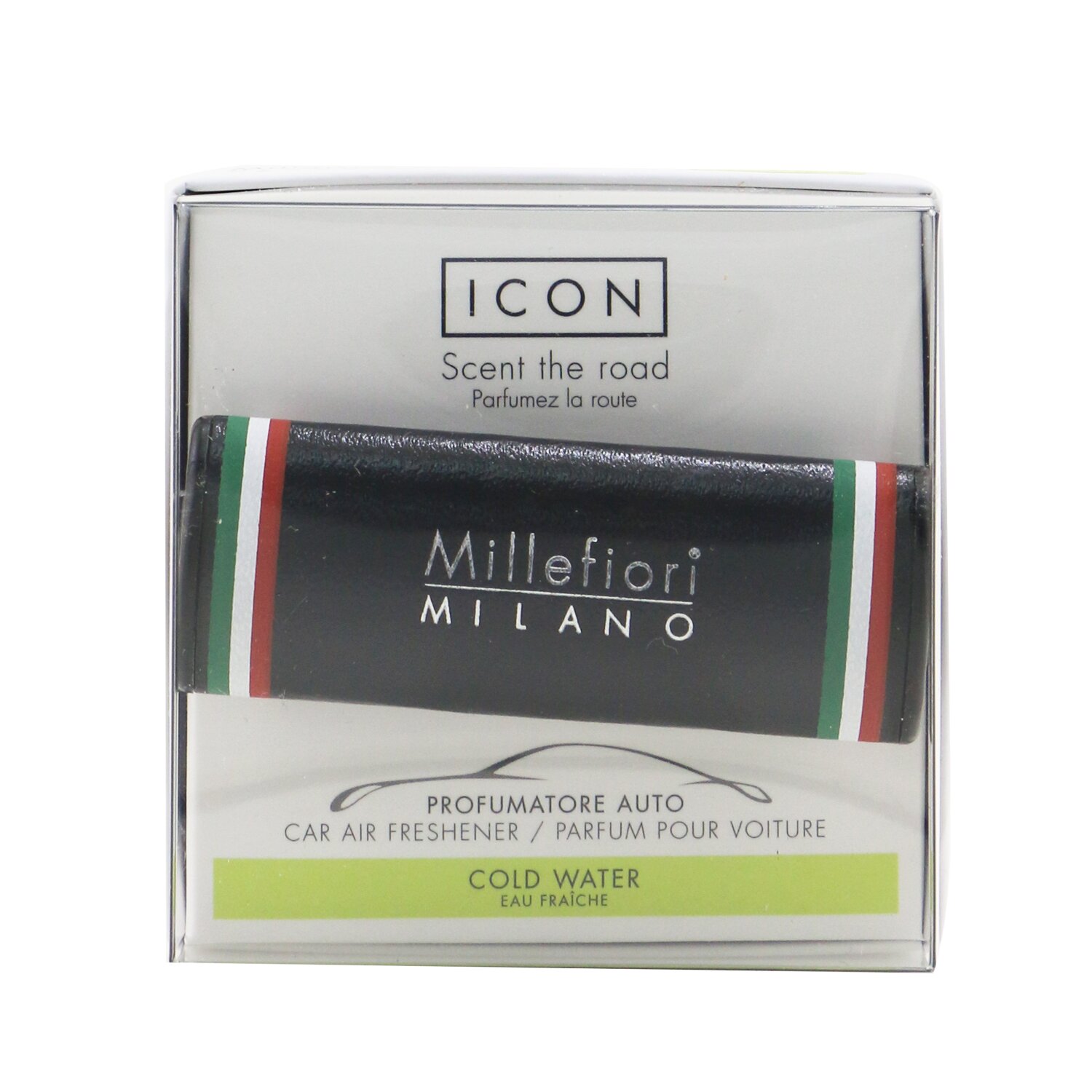 Millefiori Icon Urban Car Air Freshener - Cold Water 1pc