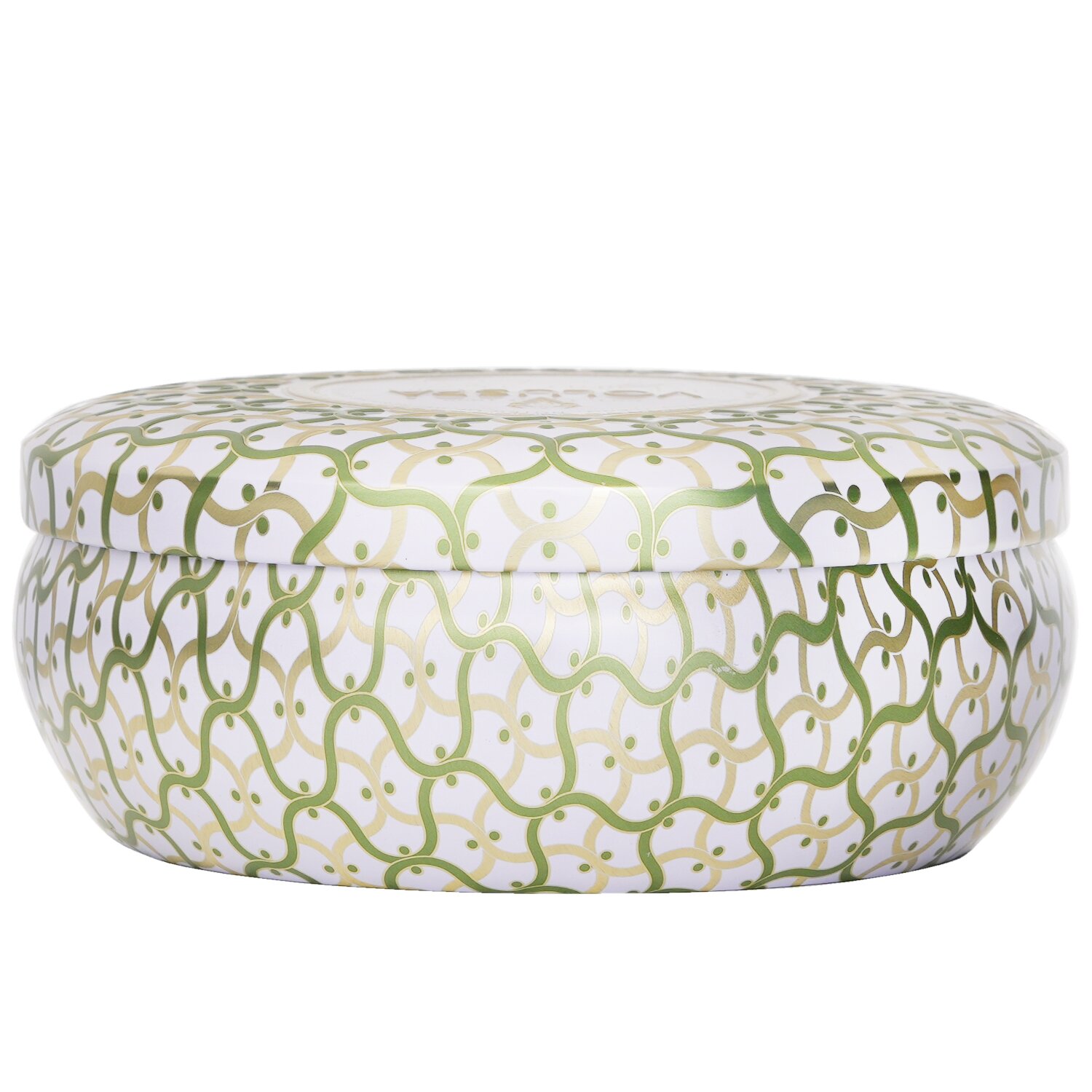 Voluspa 3 Wick Decorative Tin Candle - Moroccan Mint Tea 340g/12oz