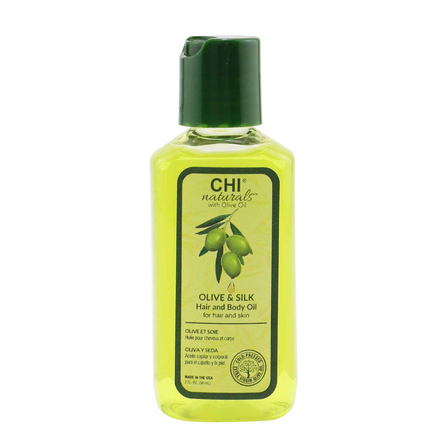 CHI Olive Organics Olive & Silk Масло для Волос и Тела (для Кожи и Волос) 59ml/2oz