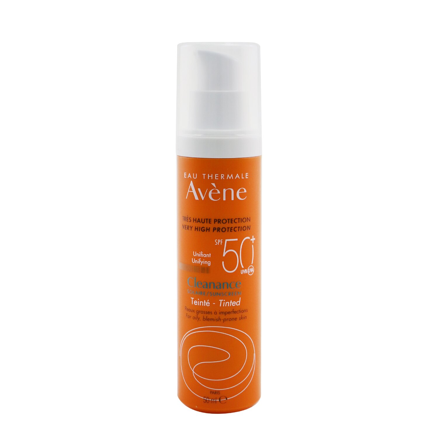 Avene كريم شديد الوقاية SPF 50+ (للبشرة الزيتية العرضة للشوائب) 50ml/1.7oz