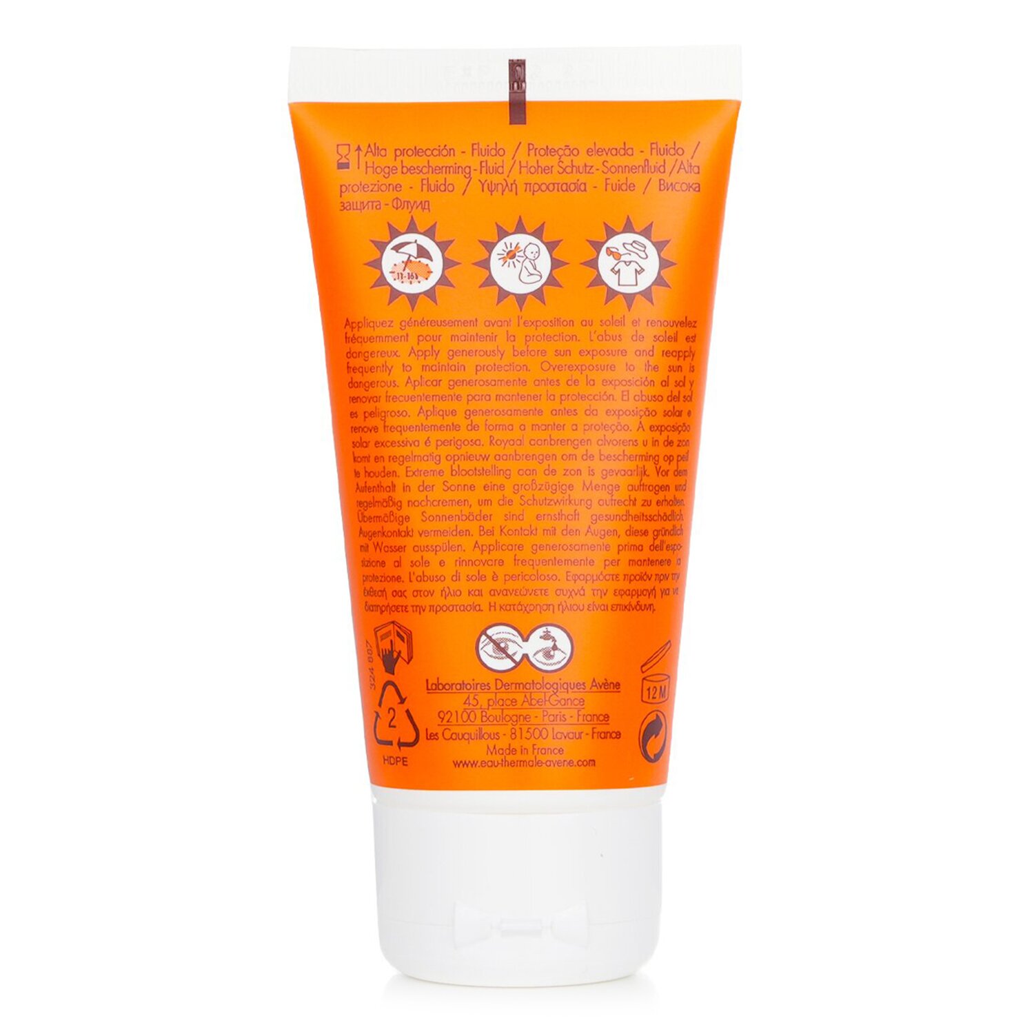 Avene High Protection Fluid SPF 30 - For Normal to Combination Sensitive Skin 50ml/1.7oz