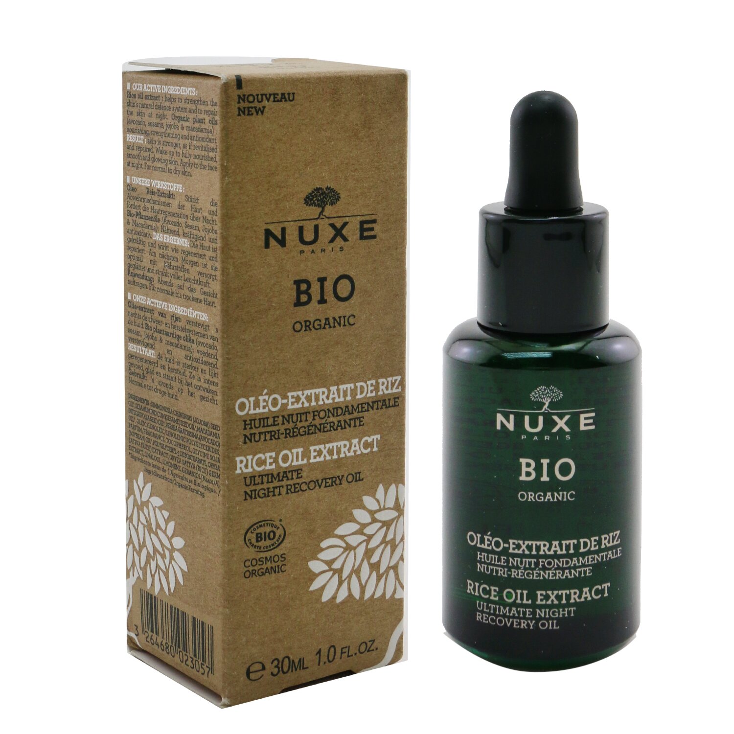 Nuxe Bio Organic Rice Oil Extract Ultimate Night Recovery Oil 30ml/1oz
