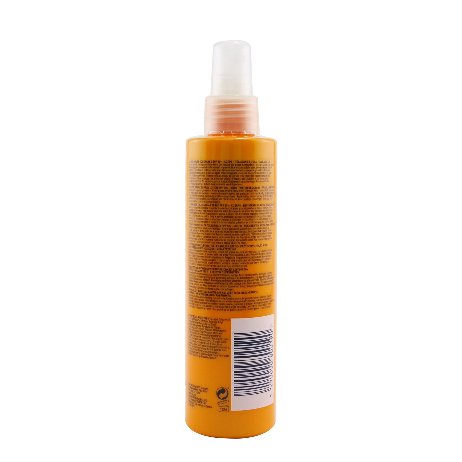 ROC Soleil-Protect Loción en Spray de Alta Tolerancia SPF 50+ UVA & UVB (Para Cuerpo) 200ml/6.7oz