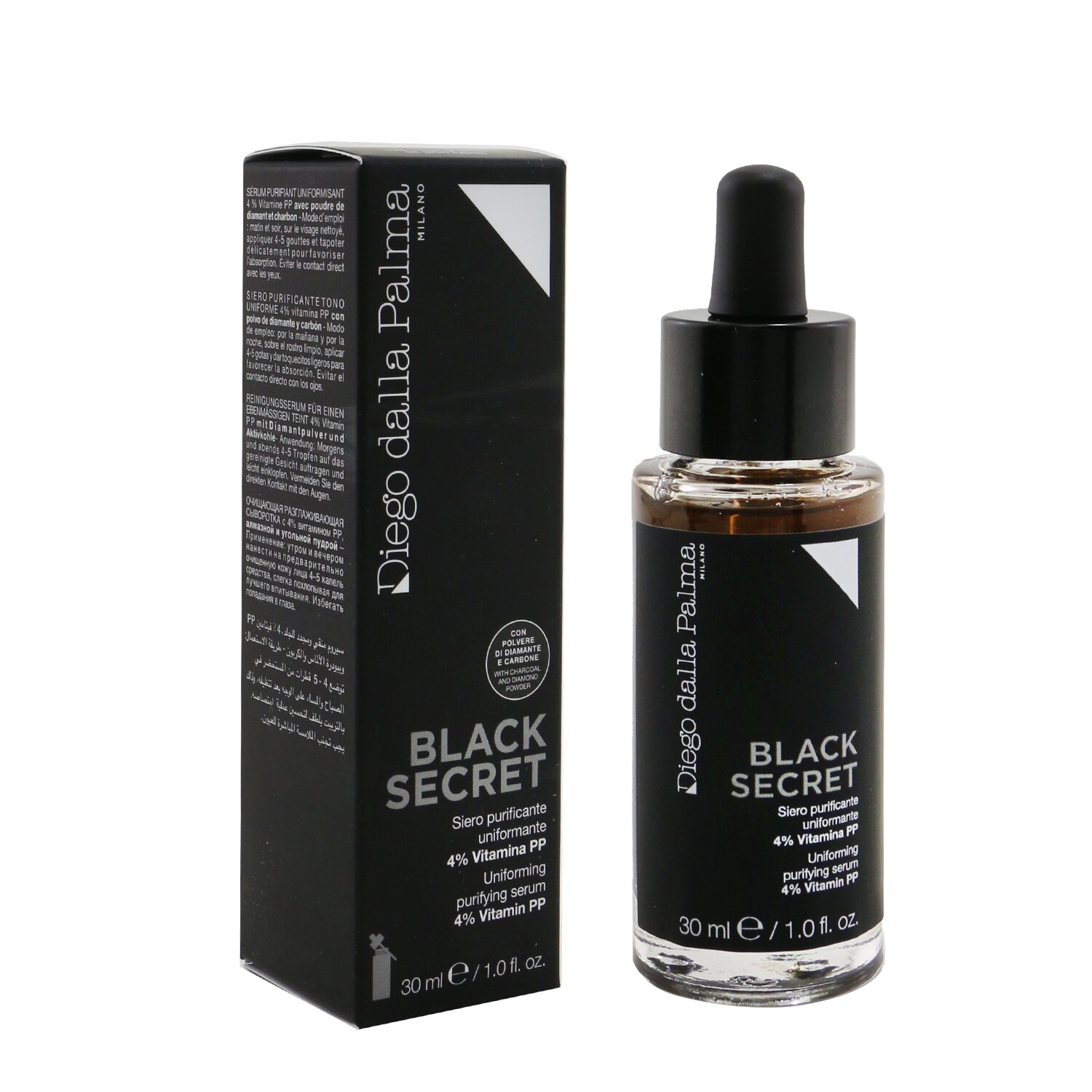 ディエゴ ダラ パルマ Diego Dalla Palma Milano ブラック シークレット ユニフォーミング ピュリファイング セラム 30ml/1oz