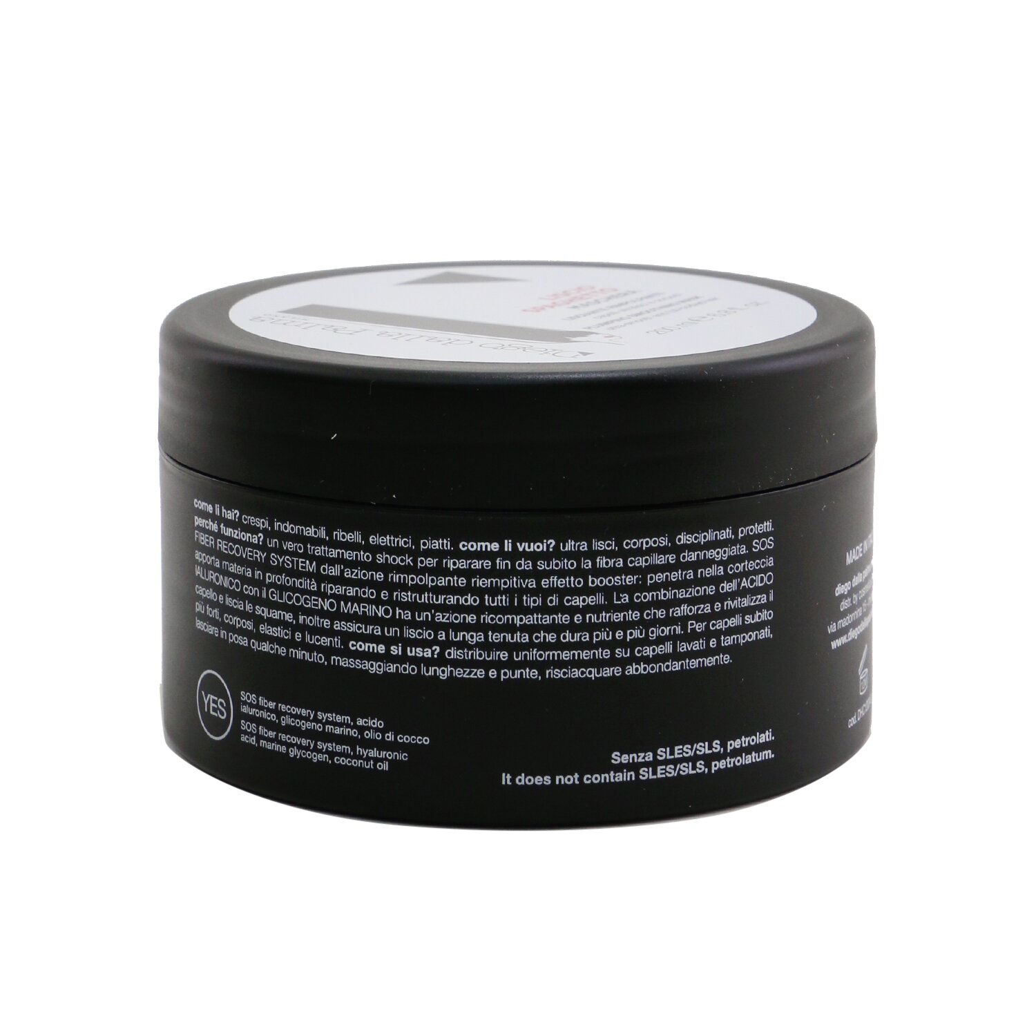 Diego Dalla Palma Milano Lisciospaghetto Plumping Smoothing Mask (For All Hair Types) 200ml/6.8oz