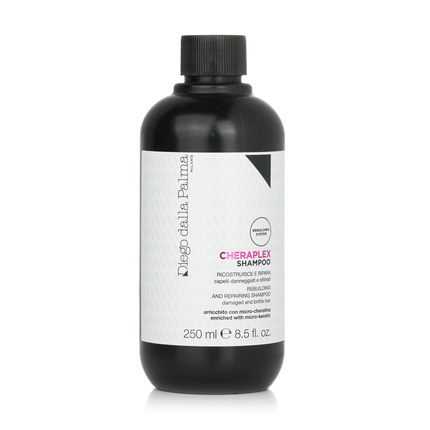 Diego Dalla Palma Milano Cheraplex Rebuilding And Repairing Shampoo (For Damaged & Brittle Hair) 250ml/8.5oz