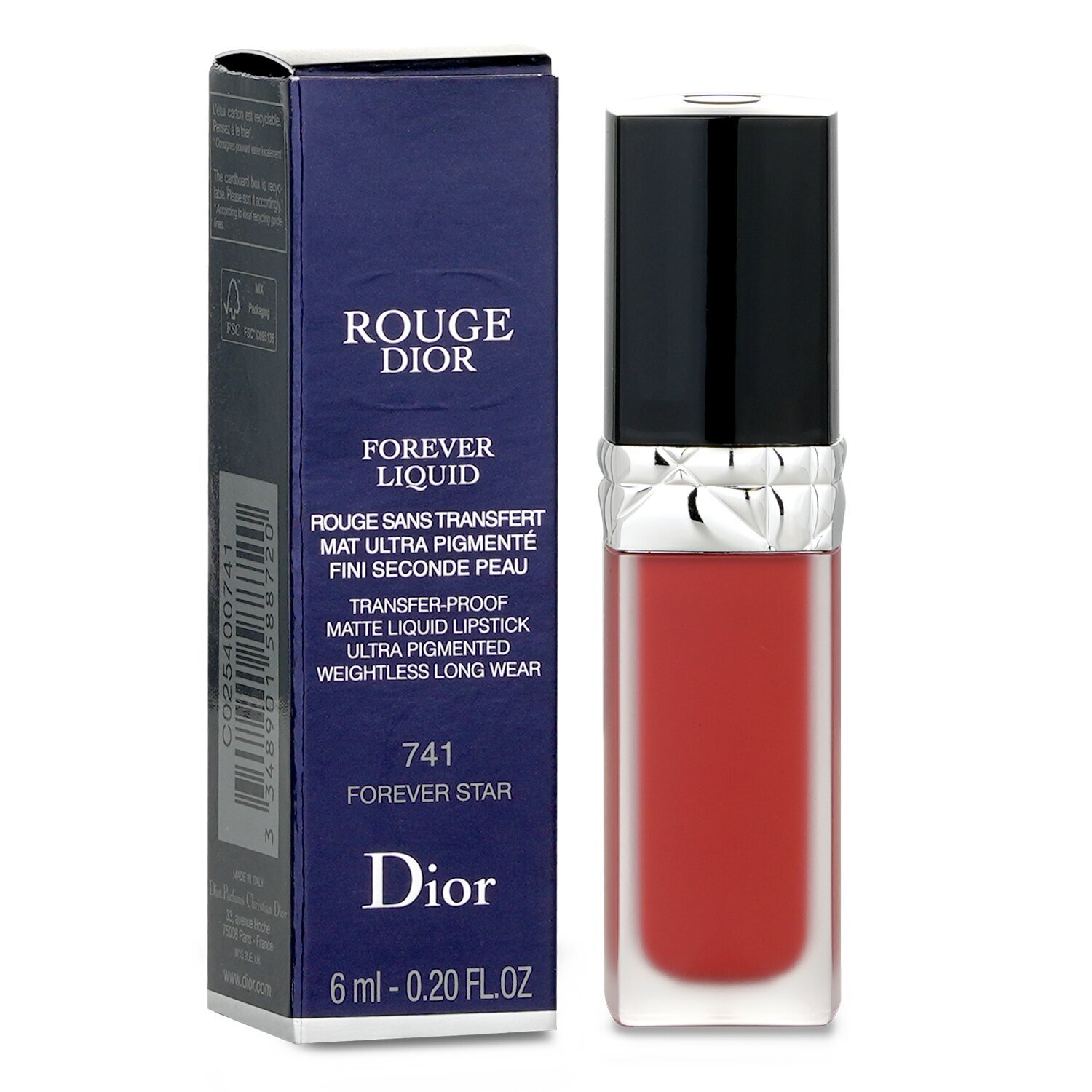 Christian Dior Rouge Dior Forever Matte Liquid Lipstick 6ml/0.2oz