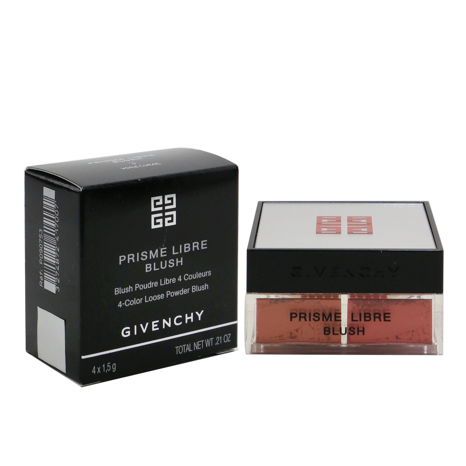 Givenchy Prisme Libre Blush 4 Color Loose Powder Blush 4x1.5g/0.0525oz