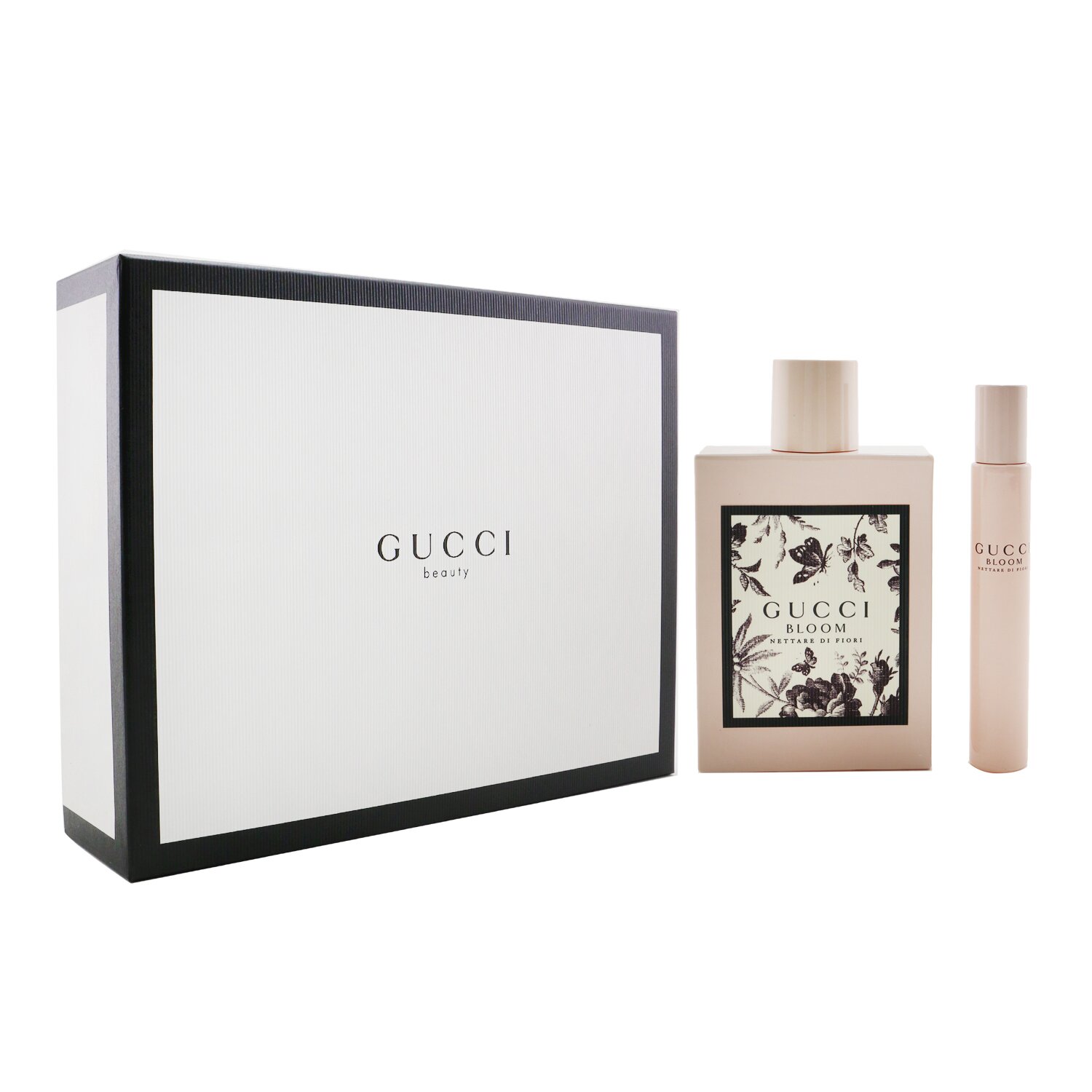 Gucci 古馳 Bloom Nettare Di Fiori 套裝: 濃香水噴霧 100ml / 3.3oz + 濃香水滾珠 7.4ml / 0.25oz 2pcs