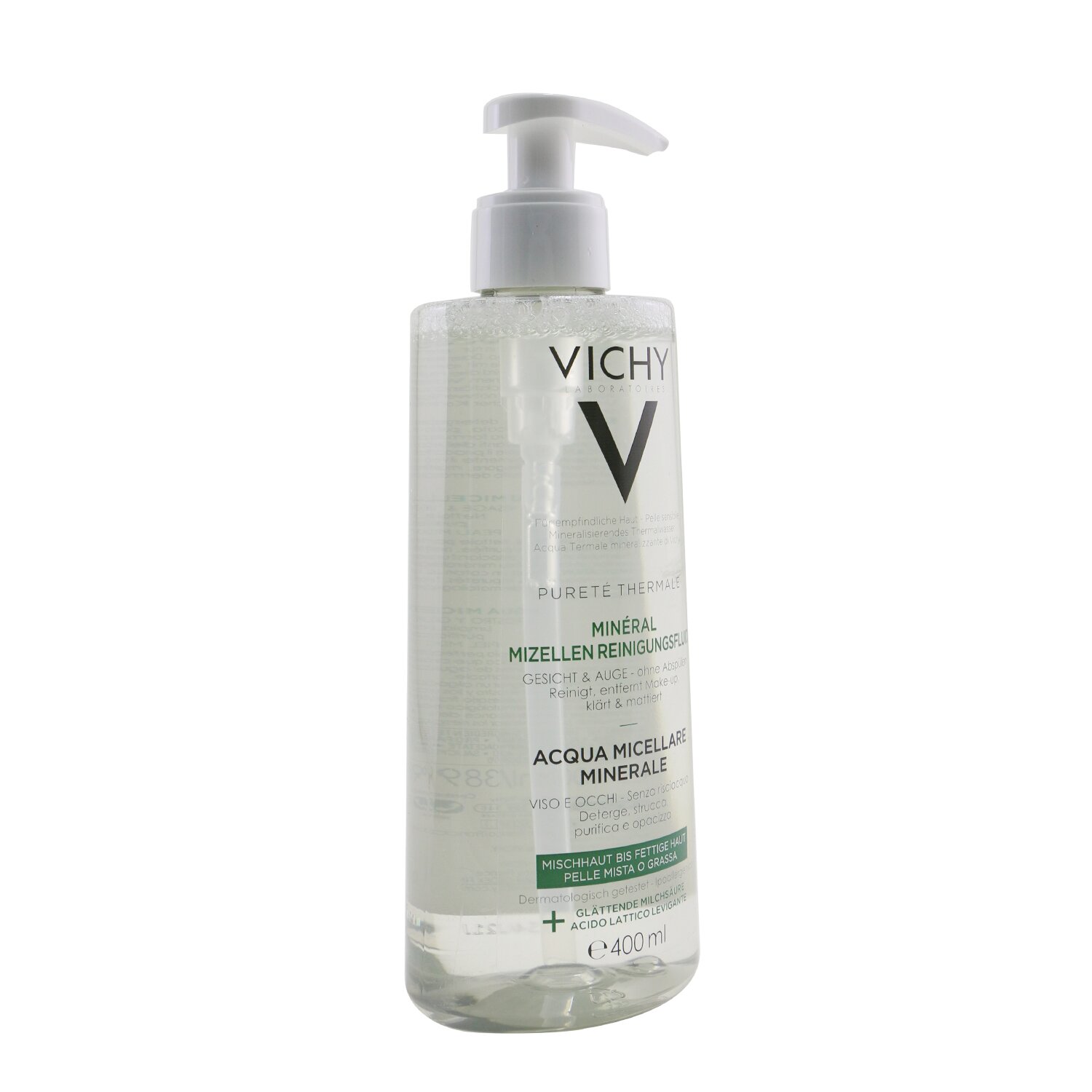 Vichy Purete Thermale mineraalne mitsellaarvesi – kombineeritud rasusele nahale 400ml/13.5oz