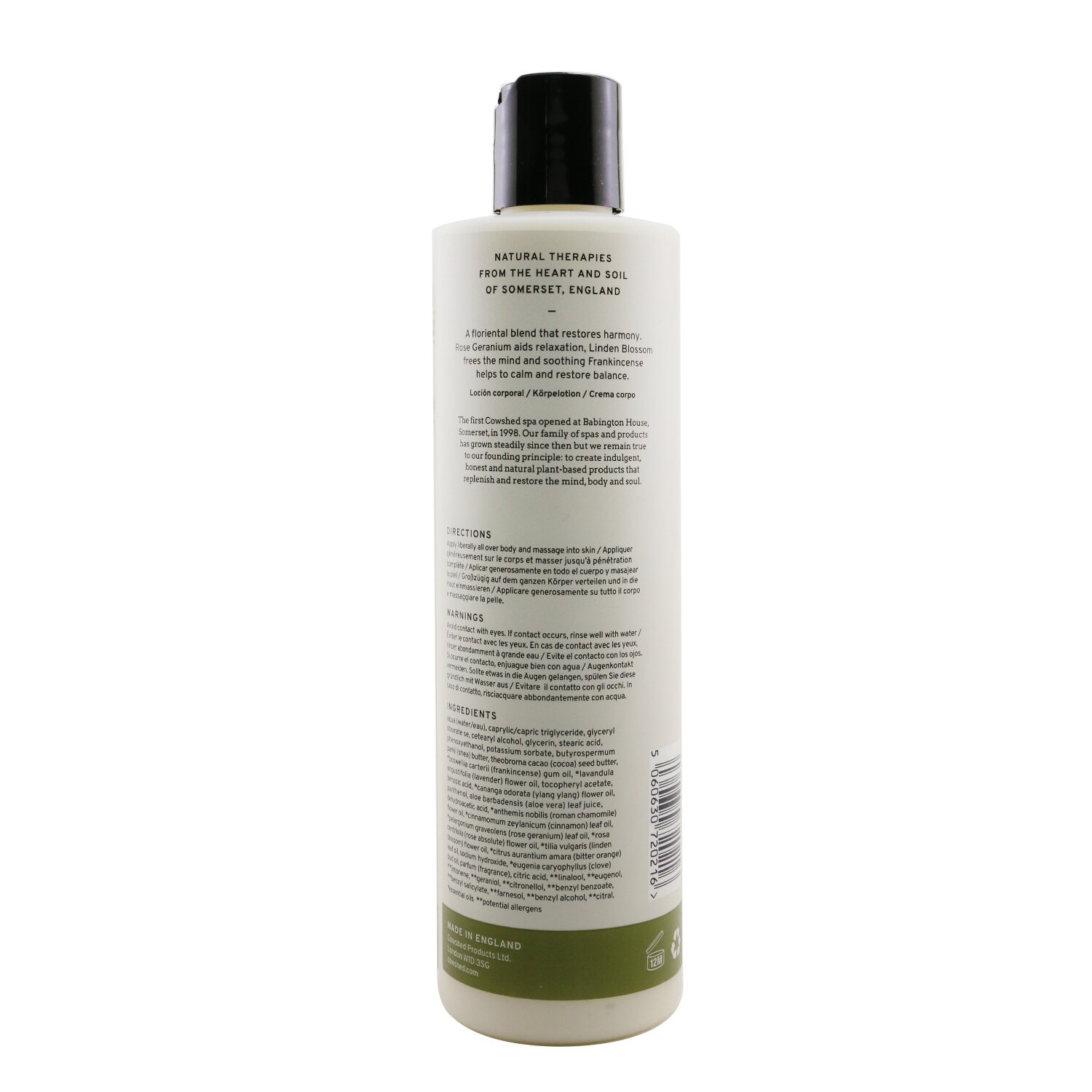 Cowshed Balance Restoring Body Lotion 300ml/10.14oz