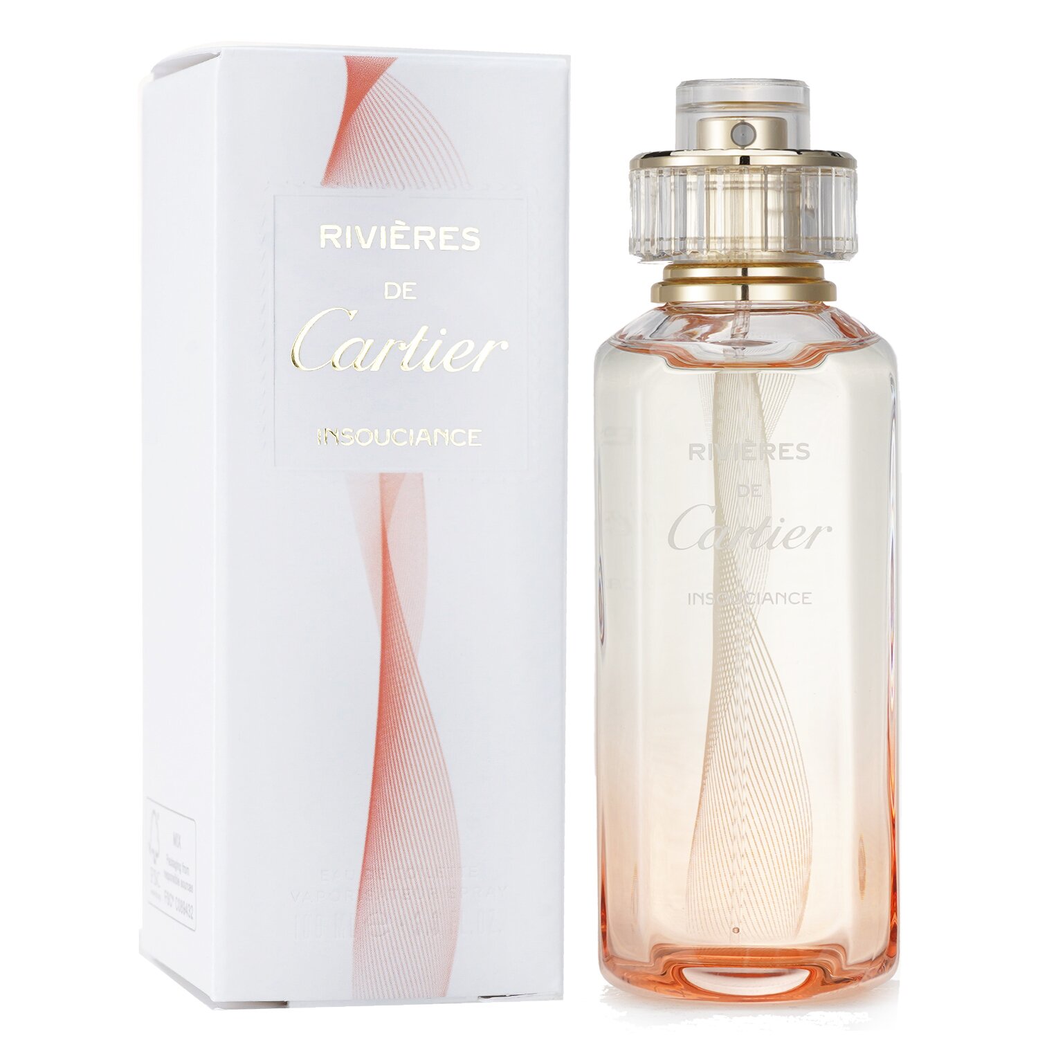 까르띠에 Cartier 리비에르 인수션스 오 드 뚜왈렛 스프레이 100ml/3.3oz