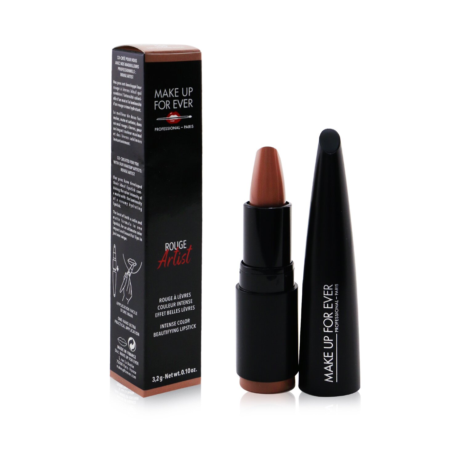 Make Up For Ever Rouge Artist Intense Color Beautifying Lipstick 3.2g/0.1oz