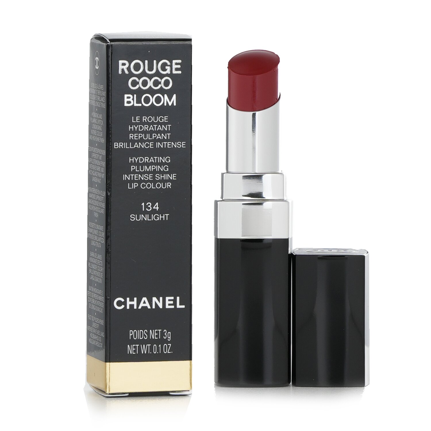 Chanel Rouge Coco Bloom Hydrating Plumping Intense Shine Lip Colour 3g/0.1oz