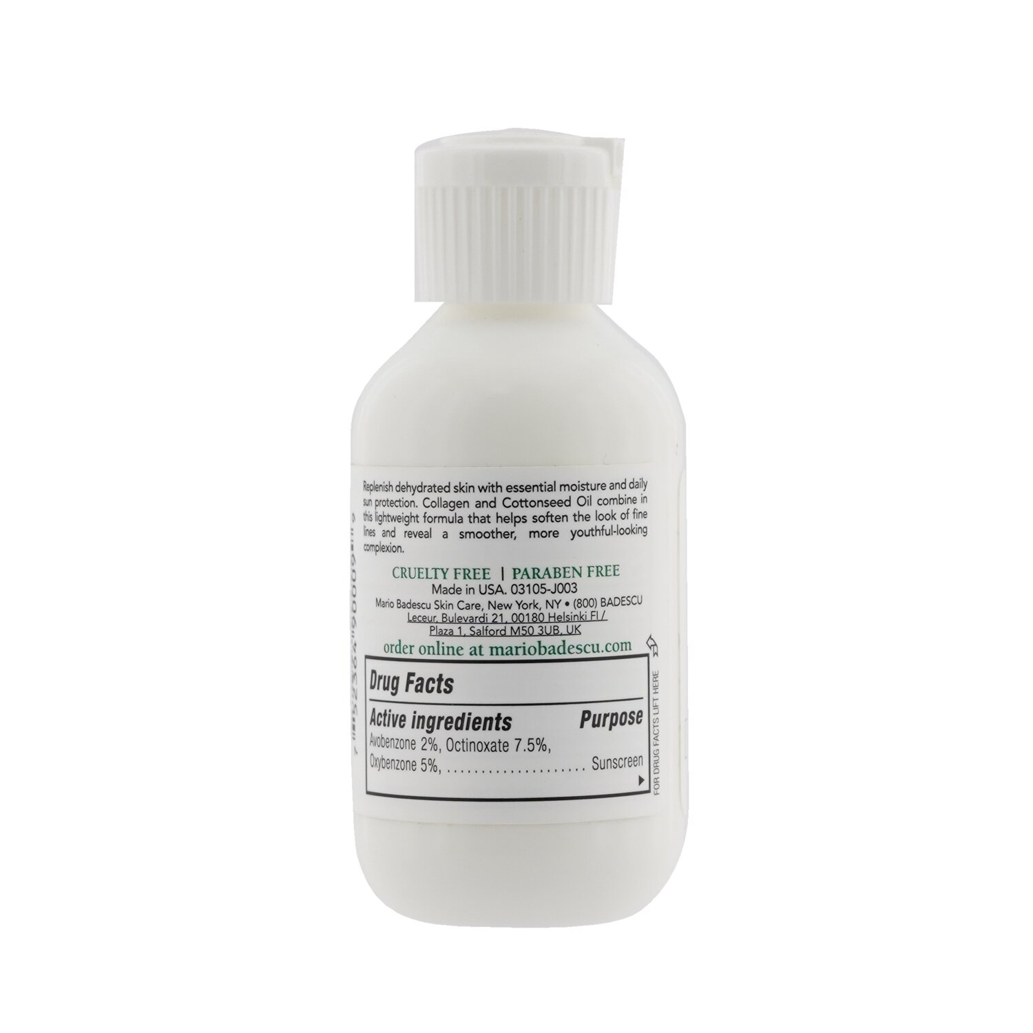 Mario Badescu Collagen Moisturizer SPF 15 - For Combination/ Sensitive Skin Types (Exp. Date 12/2021) 59ml/2oz