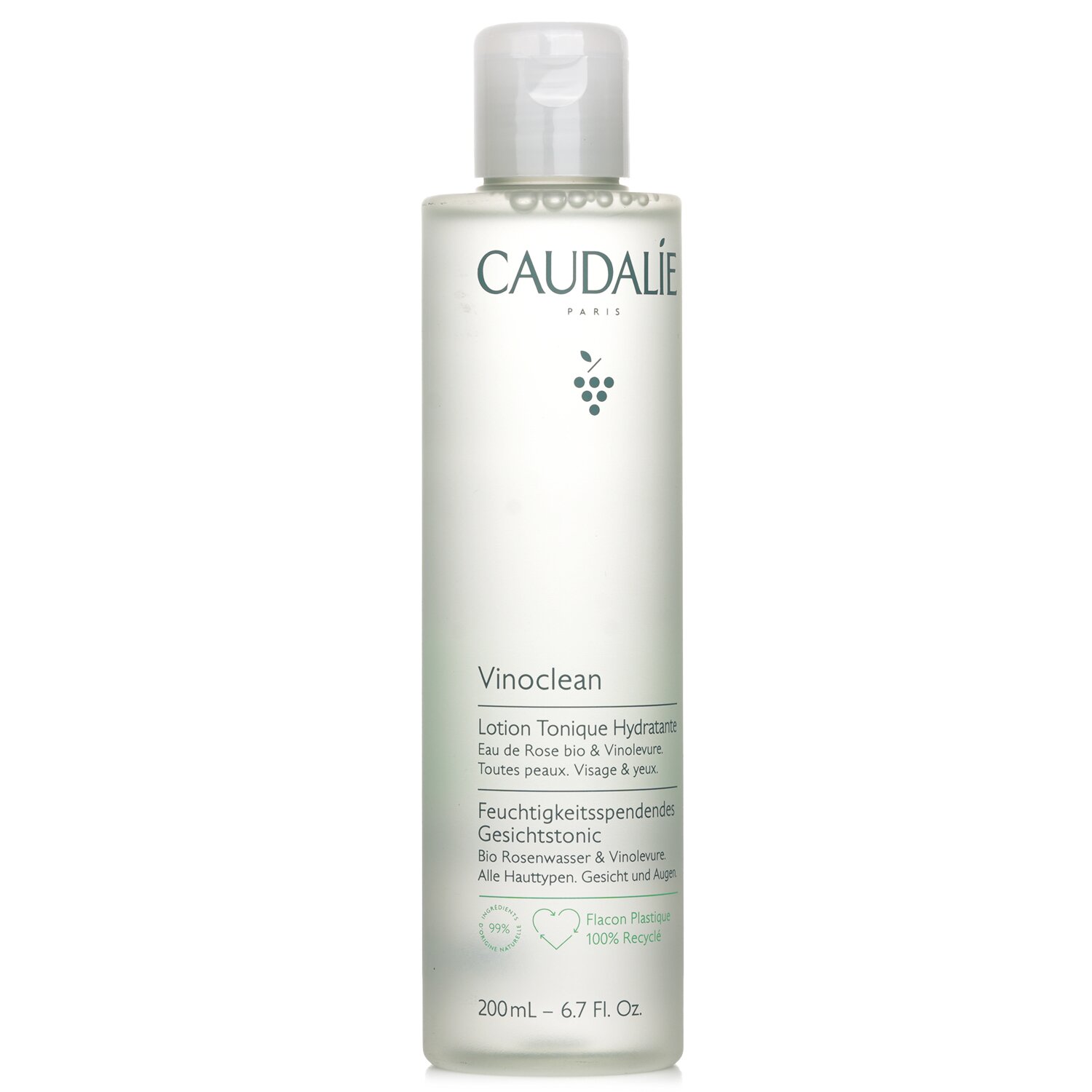 Caudalie Vinoclean Moisturizing Toner טונר 200ml/6.7oz