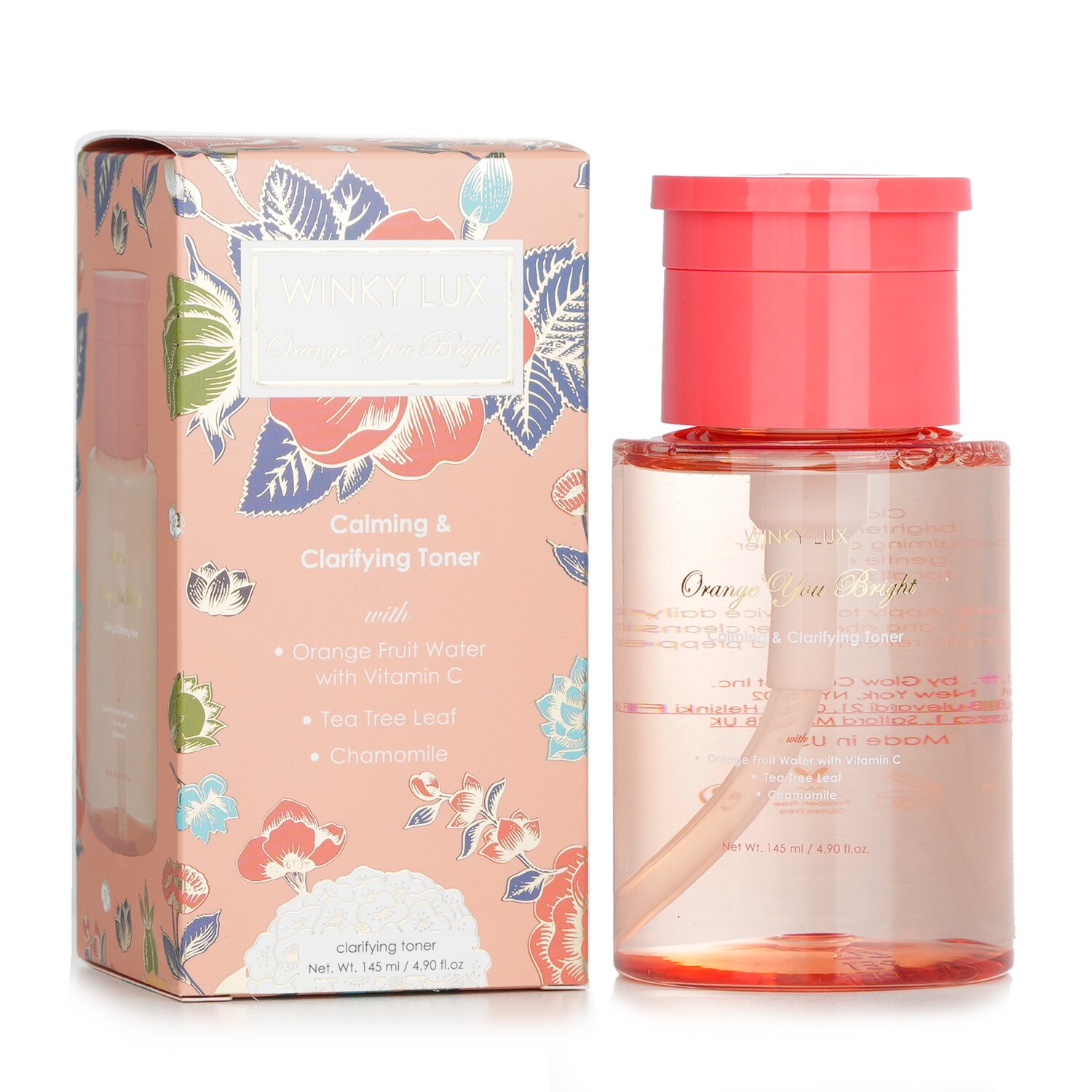 Winky Lux Orange You Bright Calming & Clarifying Toner 145ml/4.9oz