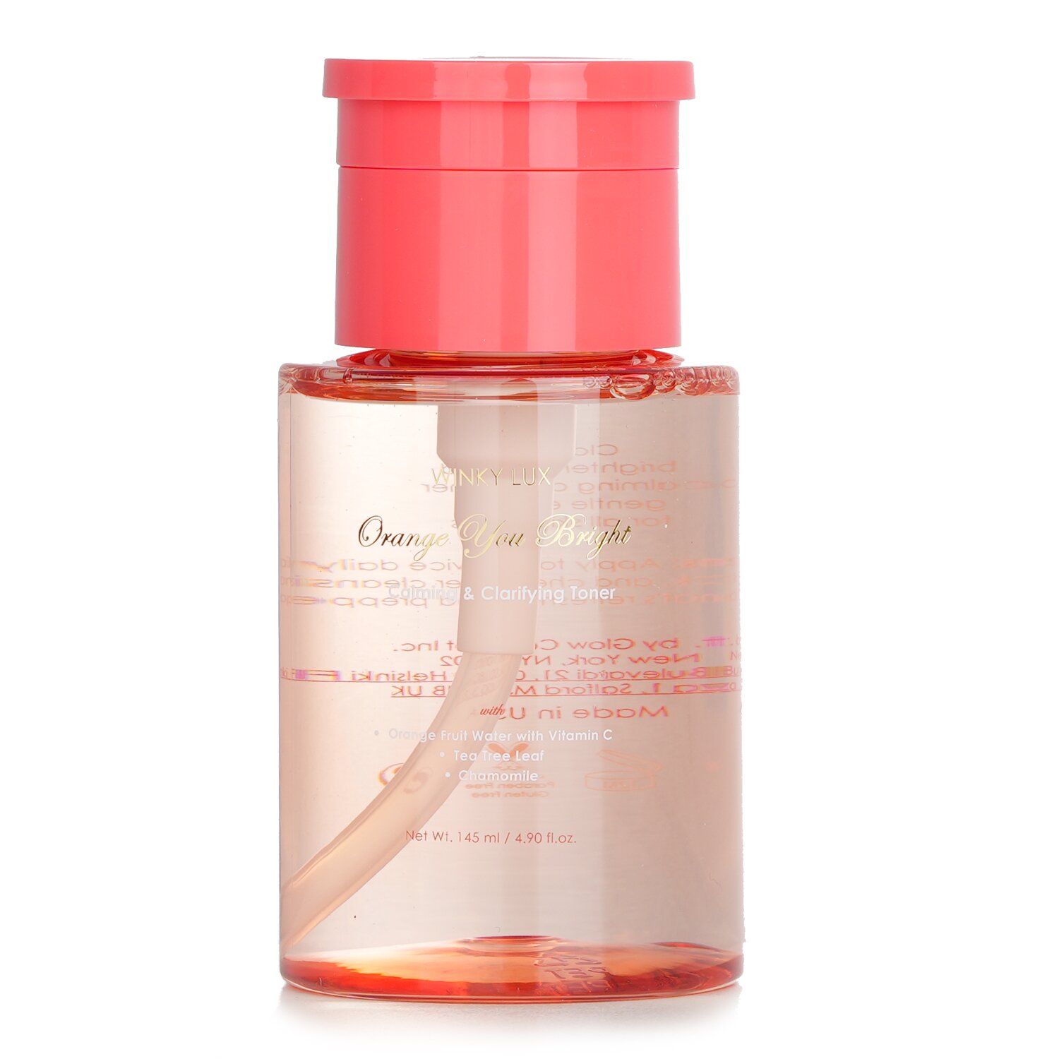 Winky Lux Orange You Bright Calming & Clarifying Toner 145ml/4.9oz