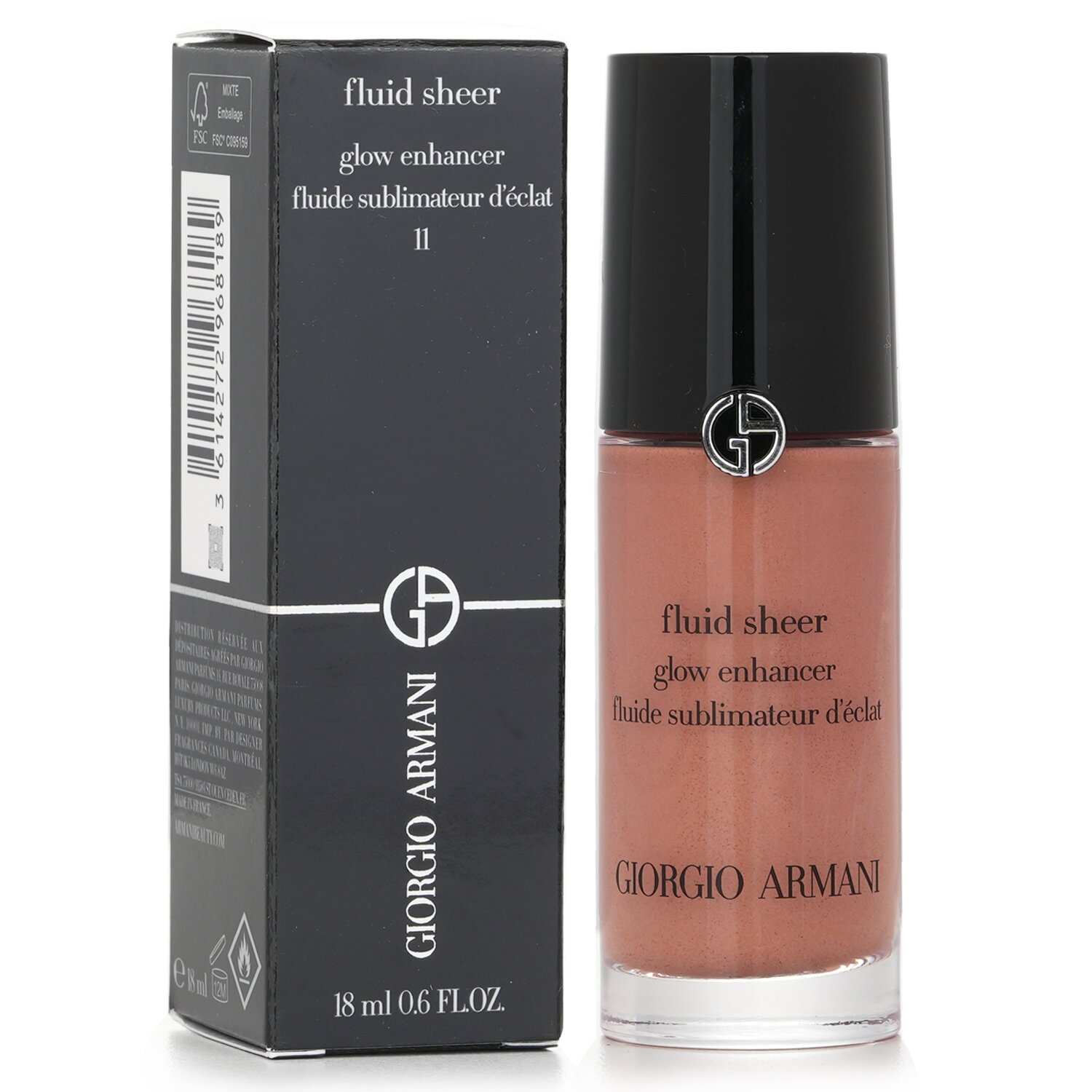 Giorgio Armani Fluid Sheer Glow Enhancer (Mini) 18ml/0.6oz