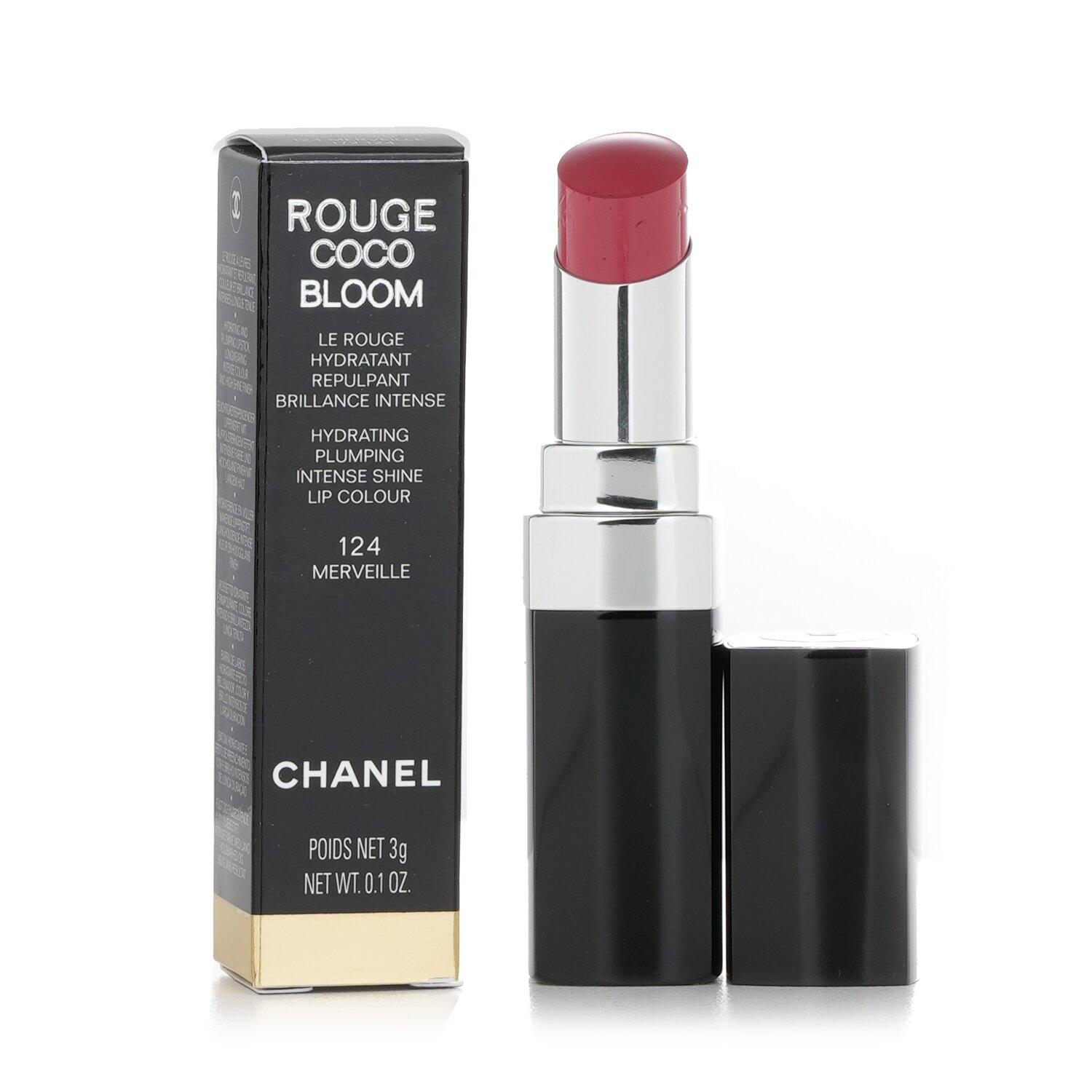 Chanel Rouge Coco Bloom Hydrating Plumping Intense Shine Lip Colour 3g/0.1oz