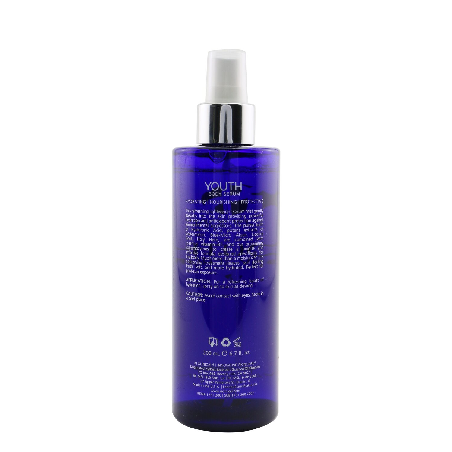 IS Clinical Youth Body Serum 200ml/6.7oz