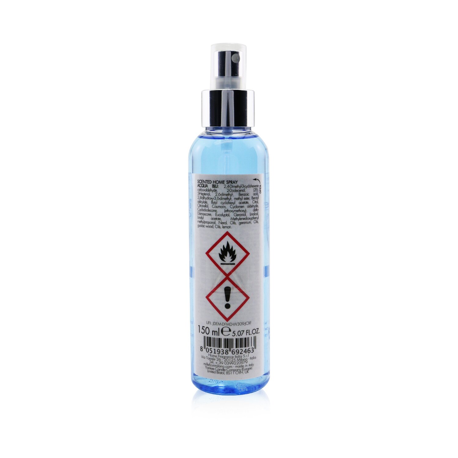 Millefiori Natural Scented Home Spray - Acqua Blu 150ml/5oz