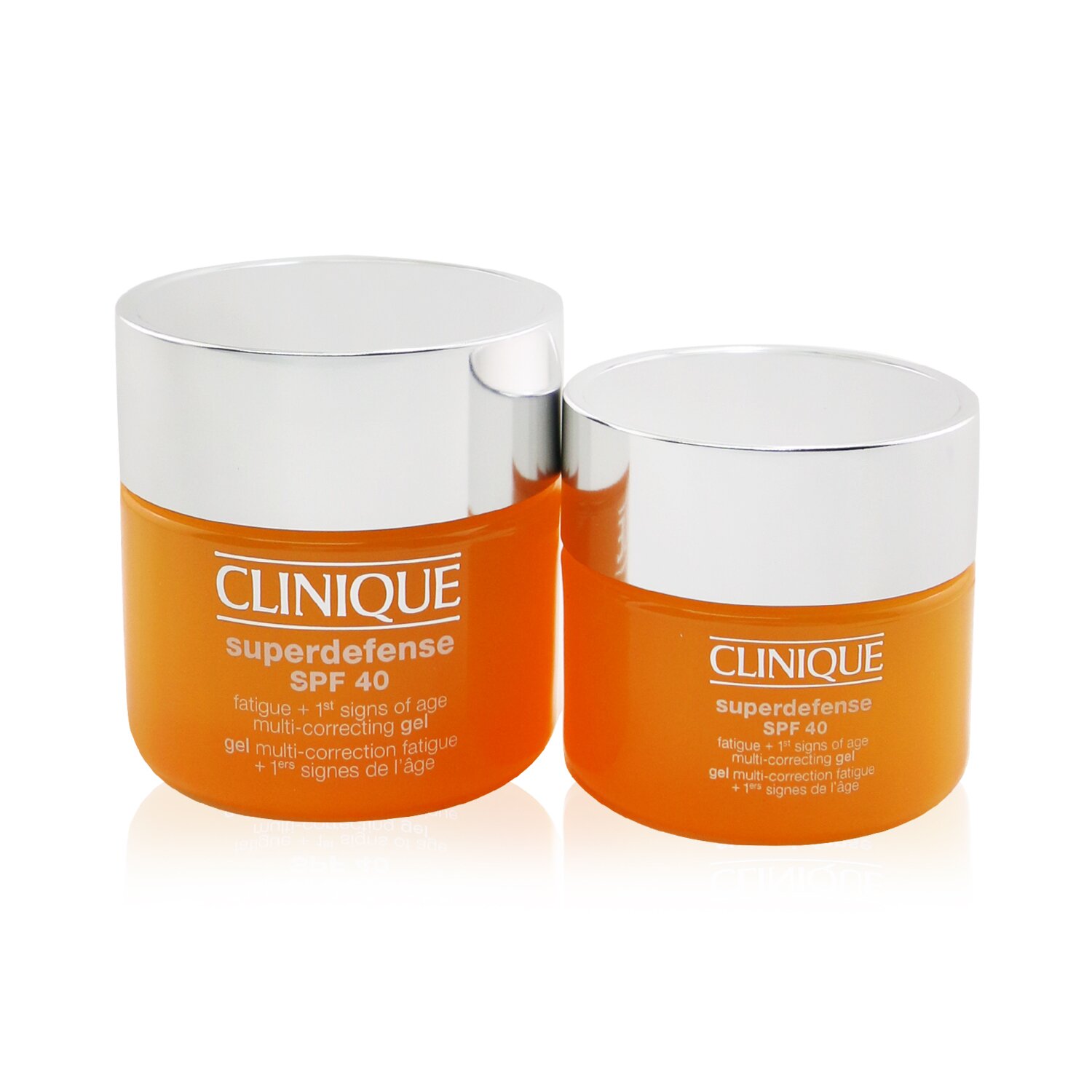 Clinique Superdefense SPF 40 Home & Away Set: Multi-Correcting Gel 50ml+ Multi-Correcting Gel 30ml 2pcs