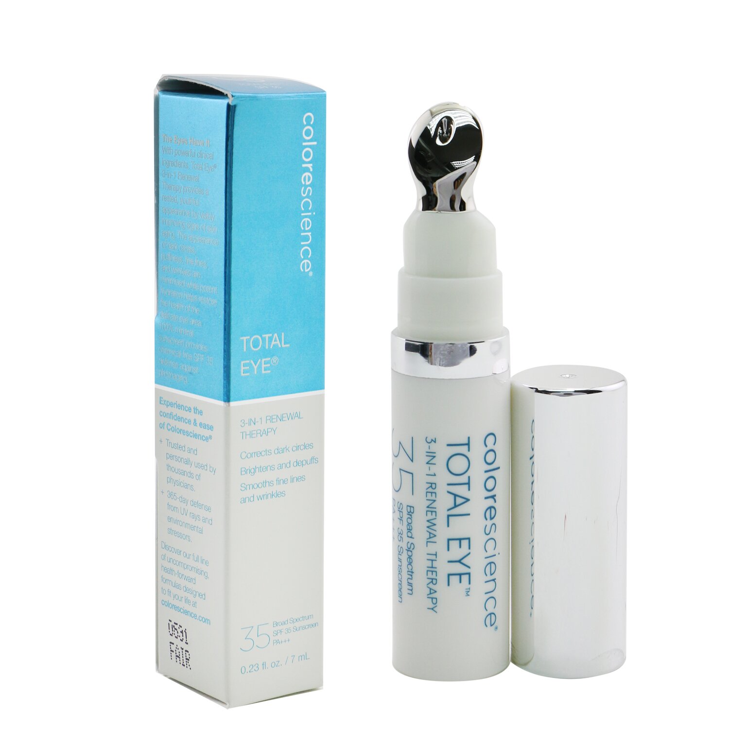 Colorescience Total Eye 3-In-1 Renewal Therapy SPF 35 - Fair 7ml/0.23oz