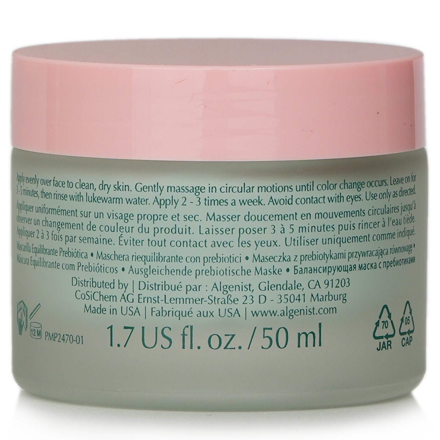 アルゲニスト Algenist Alive Prebiotic Balancing Mask 50ml/1.7oz