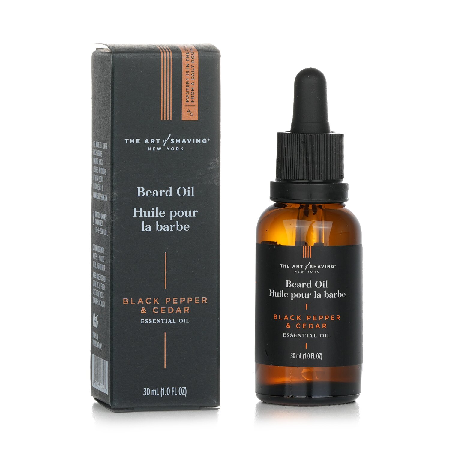 The Art Of Shaving Beard Oil - Black Pepper & Cedar Premium Beard Oil 30ml/1oz