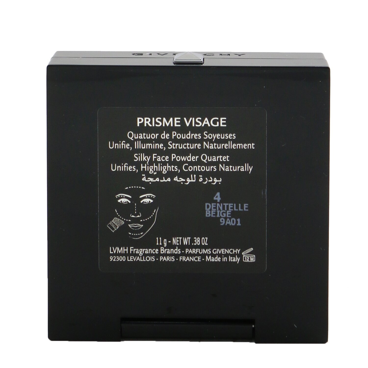 Givenchy Prisme Visage Silky Face Powder Quartet 11g/0.38oz