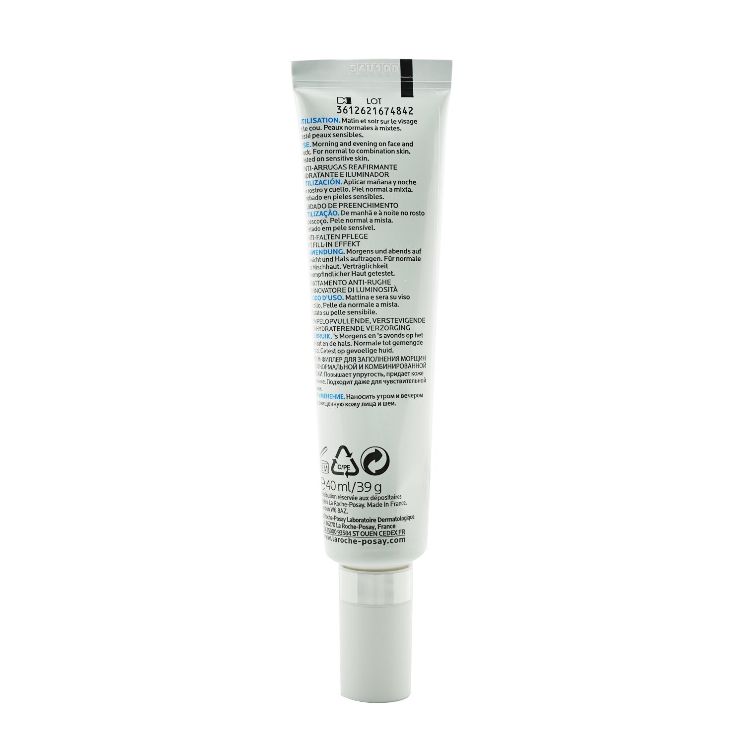 La Roche Posay Redermic C Anti-Aging Fill-In Care (Normal To Combination Skin) (Box Slightly Damaged) 40ml/1.35oz