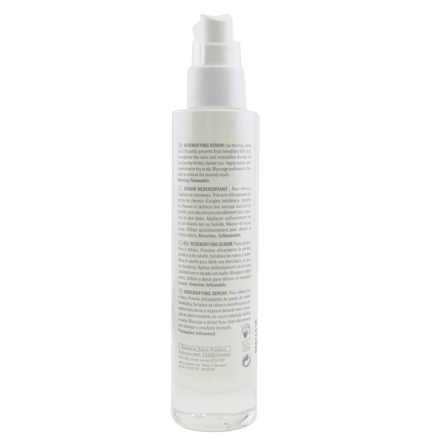 Goldwell Kerasilk Revitalize Redensifying Serum - For Thining, Weak Hair (Packaging Slightly Damaged) 100ml/3.3oz