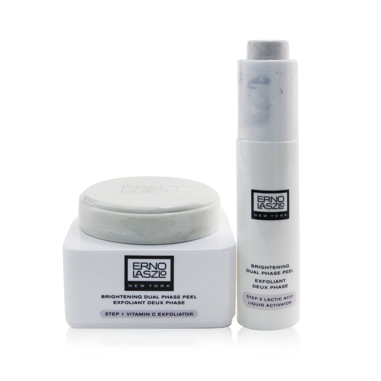Erno Laszlo 奧倫納素  光感亮白C PEEL組合 (Step 1: PEEL PHASE 1 幼滑磨砂 50ml/1.7oz + Step 2: ACTIVATOR PHASE 2激活精華 25ml/0.8oz) 2phases