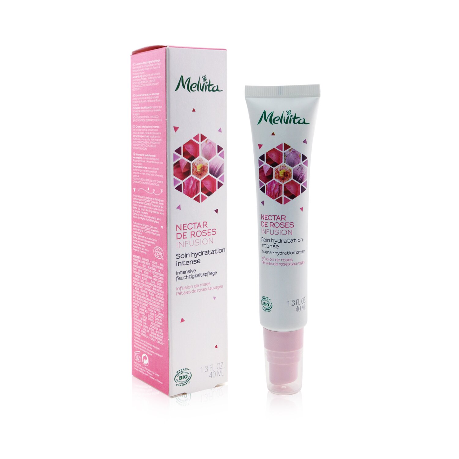Melvita Nectar De Roses Infusion Crema Hidratación Intensa 40ml/1.3oz