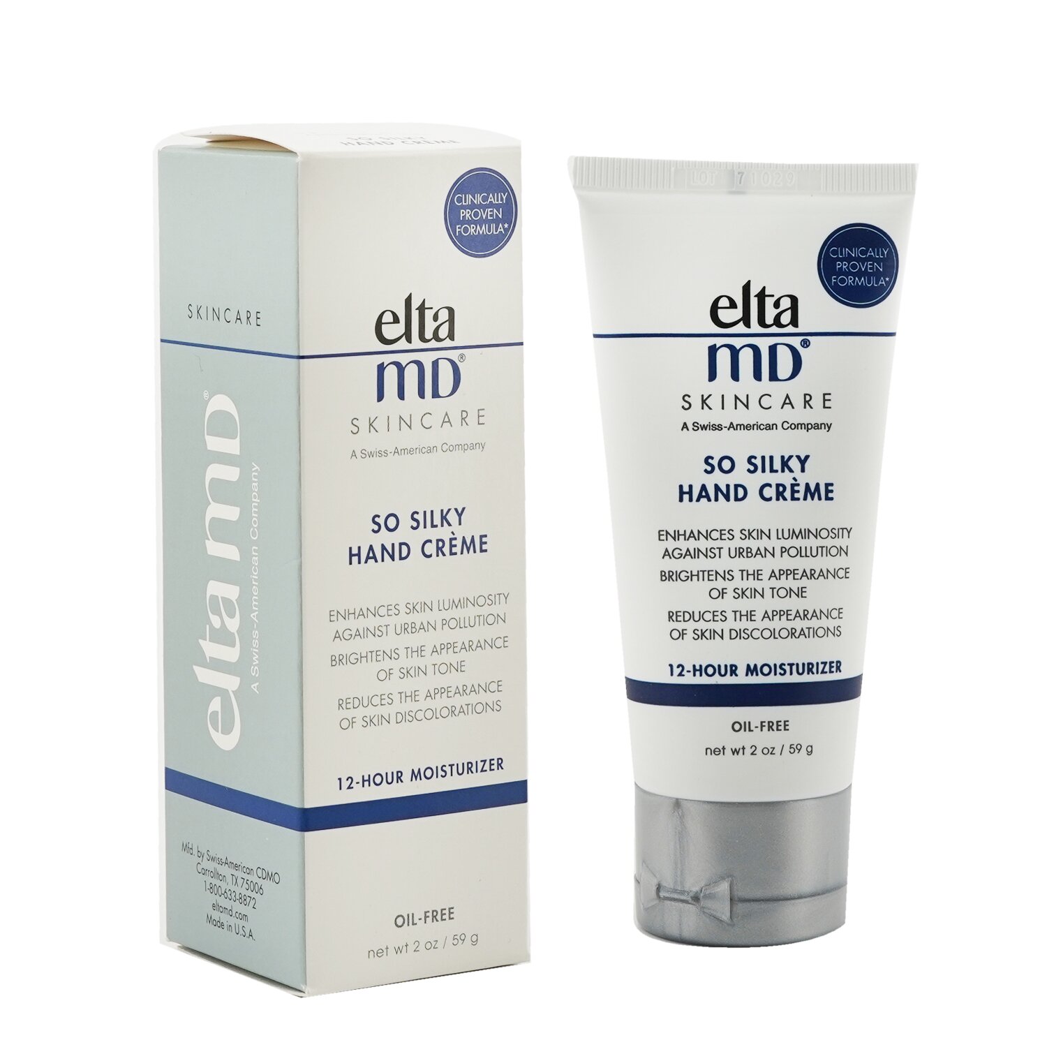 EltaMD So Silky Крем для Рук (Срок Годности: 03/2022) 59g/2oz