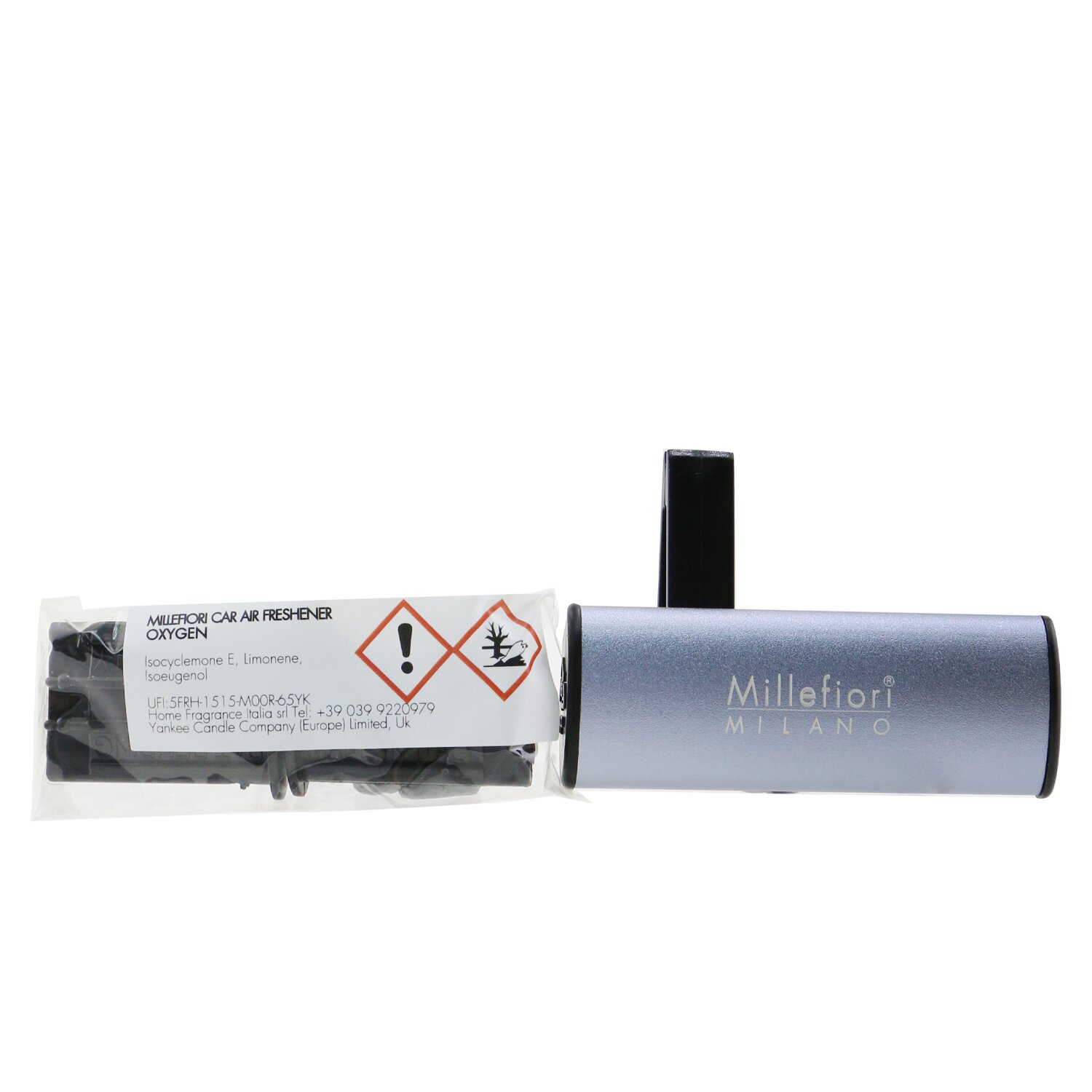 Millefiori Icon Metallo Car Air Freshener - Oxygen (Mat Case) 1pc