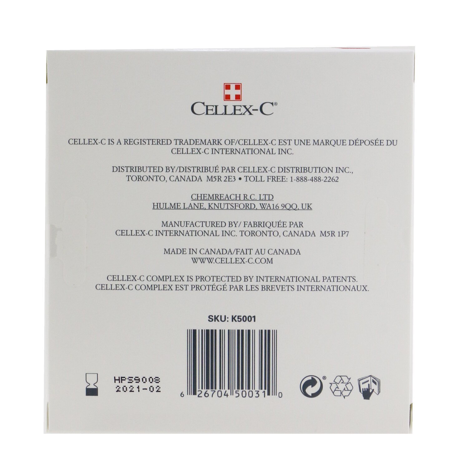 仙丽施  Cellex-C High Potency Serum 2 Step Starter Kit: High Potency Serum + Hydra 5 B-Complex (Exp. Date: 03/2022) 2x15ml/0.5oz