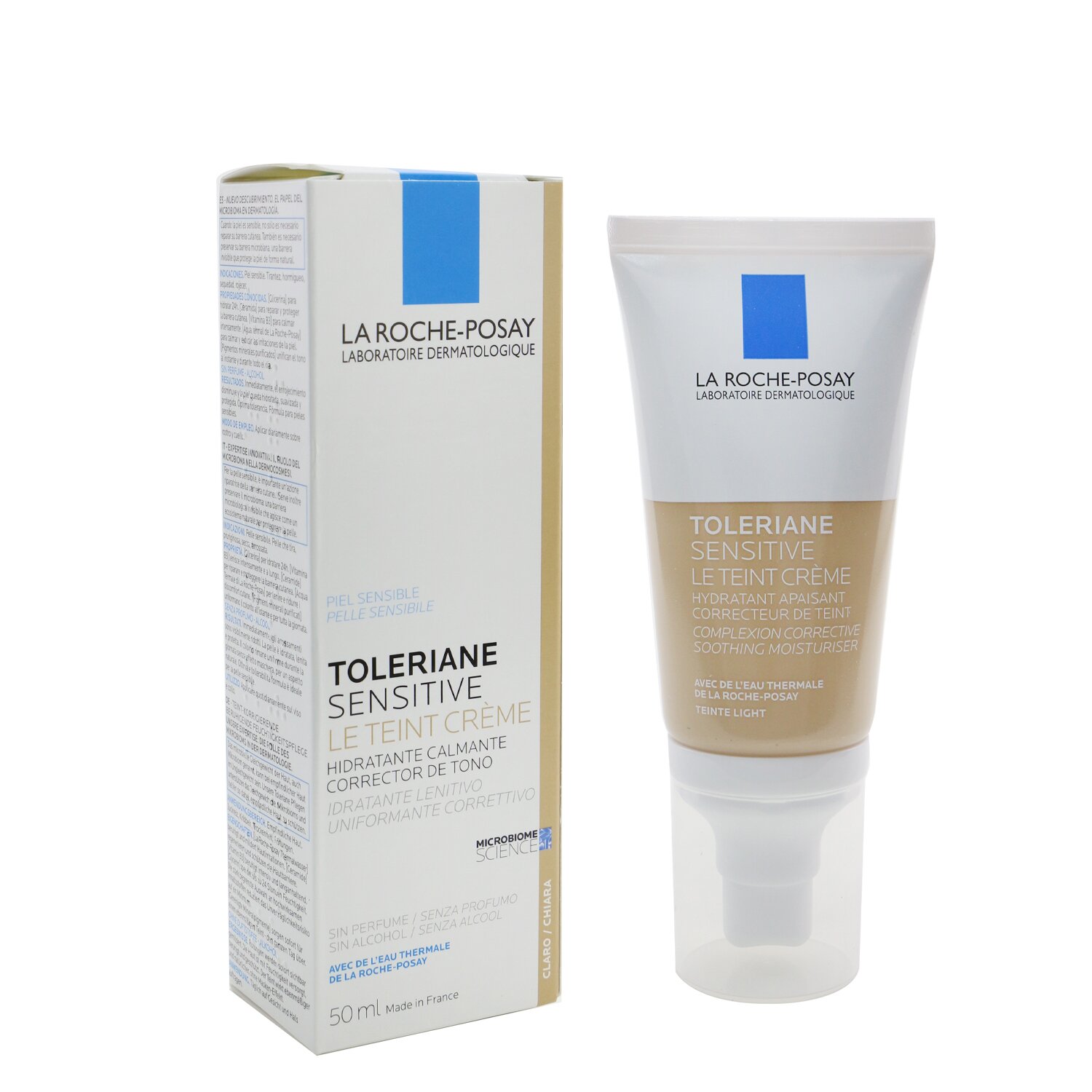 La Roche Posay Toleriane Sensitive Le Teint Creme Soothing Moisturiser - Light 50ml/1.7oz